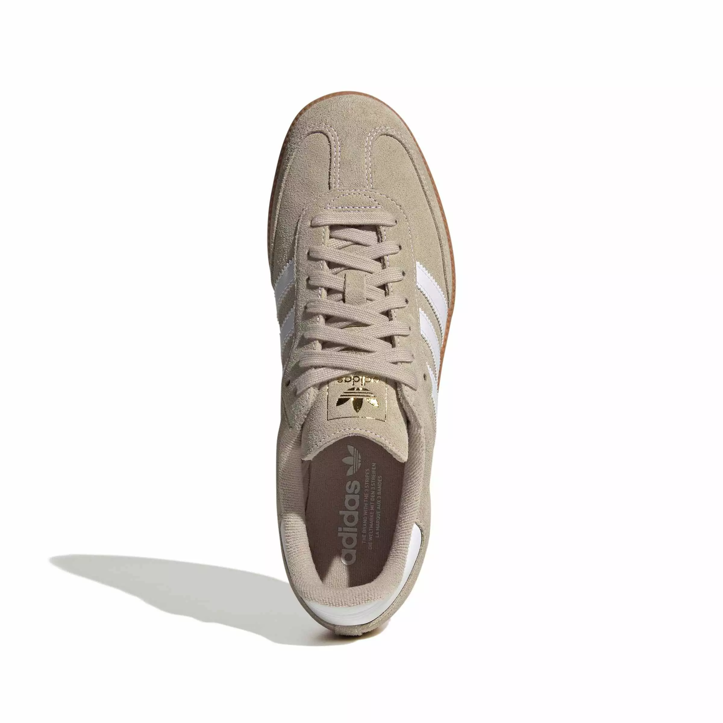 adidas Originals Samba OG "Khaki Three/Ftwr White/Gum 2" Men's Shoe - KHAKI/WHITE/GUM