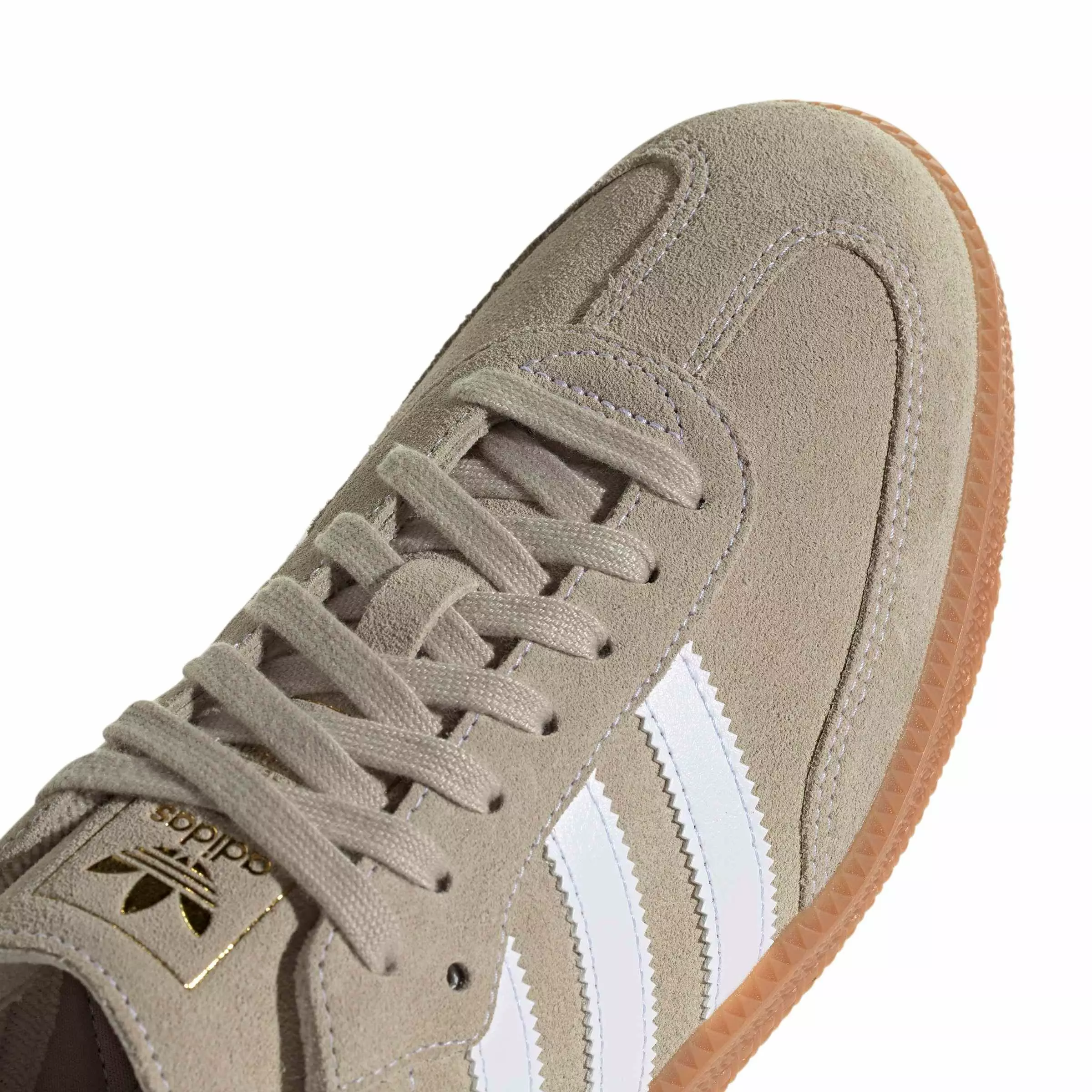 adidas Originals Samba OG "Khaki Three/Ftwr White/Gum 2" Men's Shoe - KHAKI/WHITE/GUM