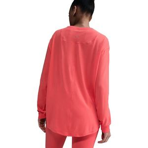 Nike Women's One Relaxed Dri-FIT Long-Sleeve Top - Orange