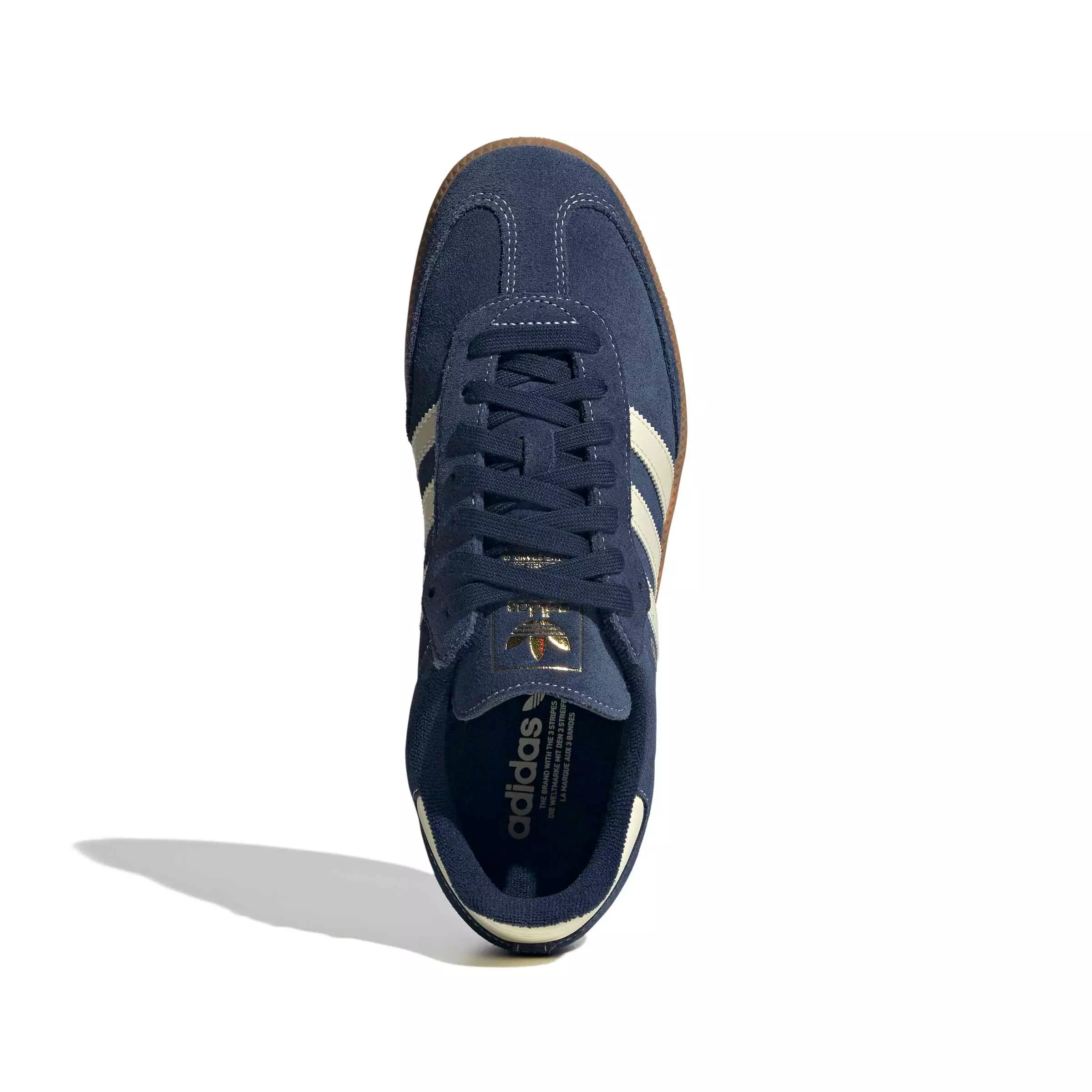 adidas Originals Samba OG "Night Indigo/Warm Vanilla/Gum 2" Men's Shoe - INDIGGO/VANILLA/GUM
