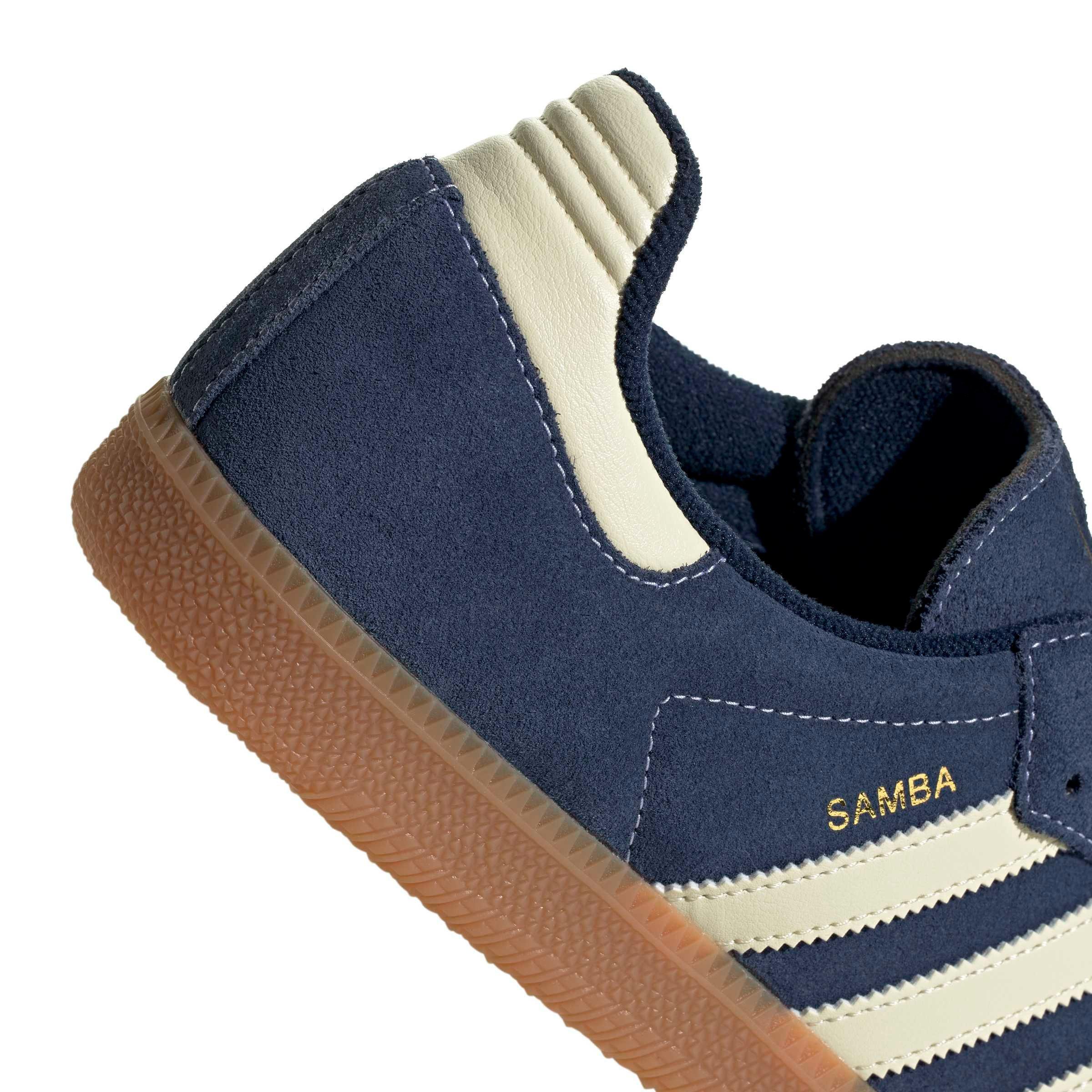 adidas Originals Samba OG "Night Indigo/Warm Vanilla/Gum 2" Men's Shoe - INDIGGO/VANILLA/GUM