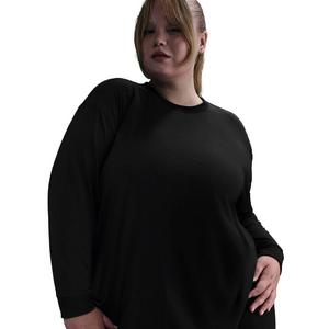 Nike One Women's Dri-FIT Relaxed​ Long-Sleeve​ Top -Black