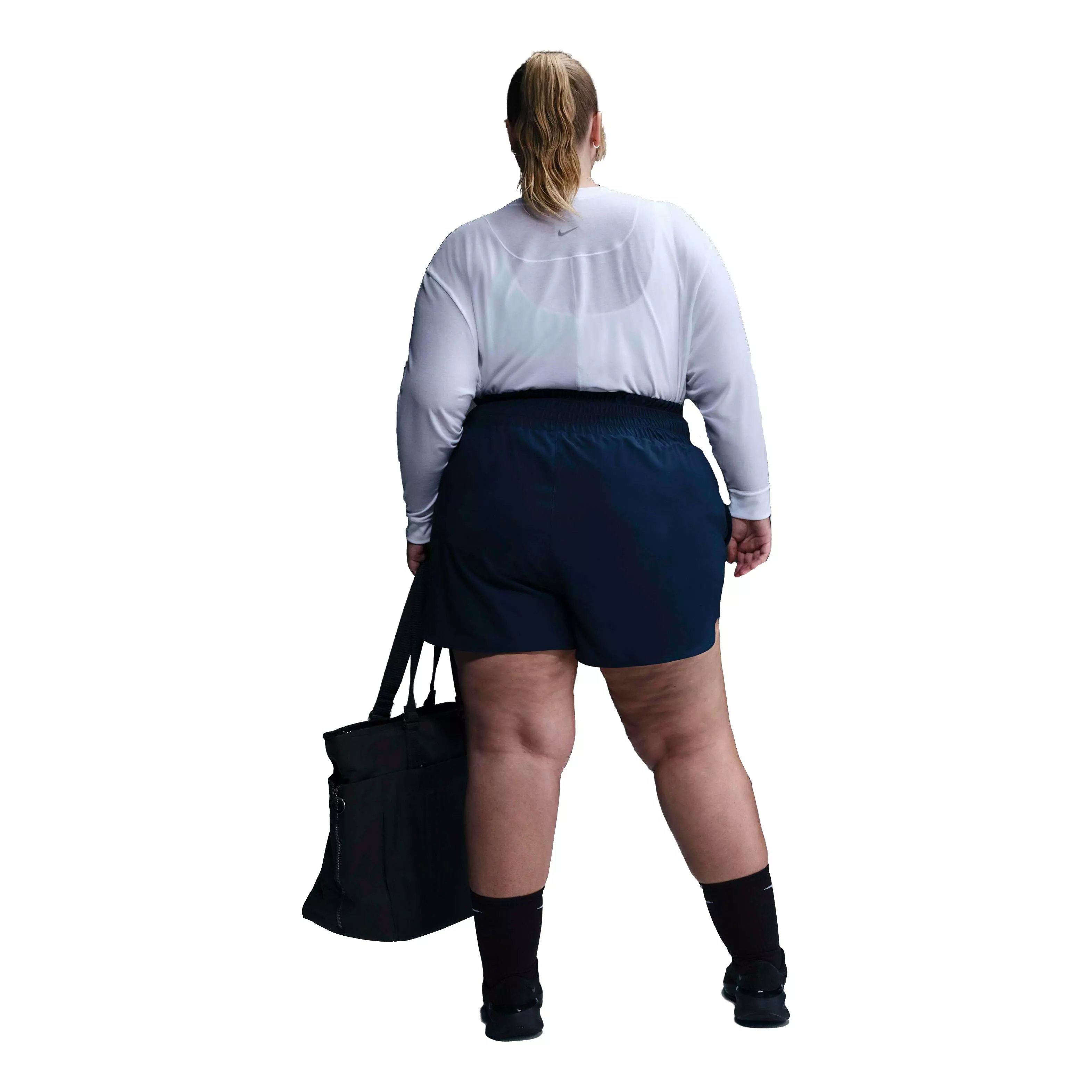 Nike One Women's Dri-FIT Relaxed Long-Sleeve Top - White​ - WHITE