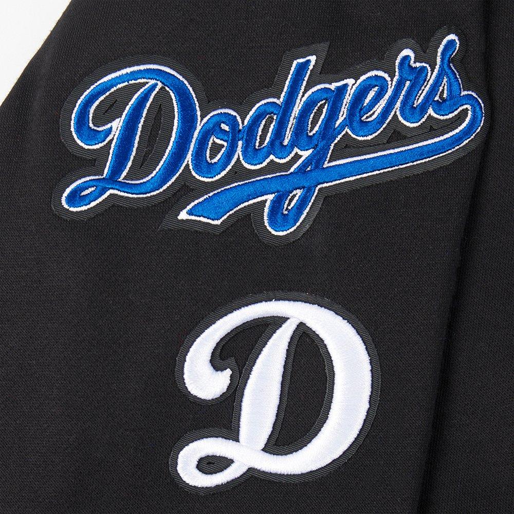 Pro Standard MLB Los Angeles Dodgers Classic Big Girls' Black Fleece PO Hoodie