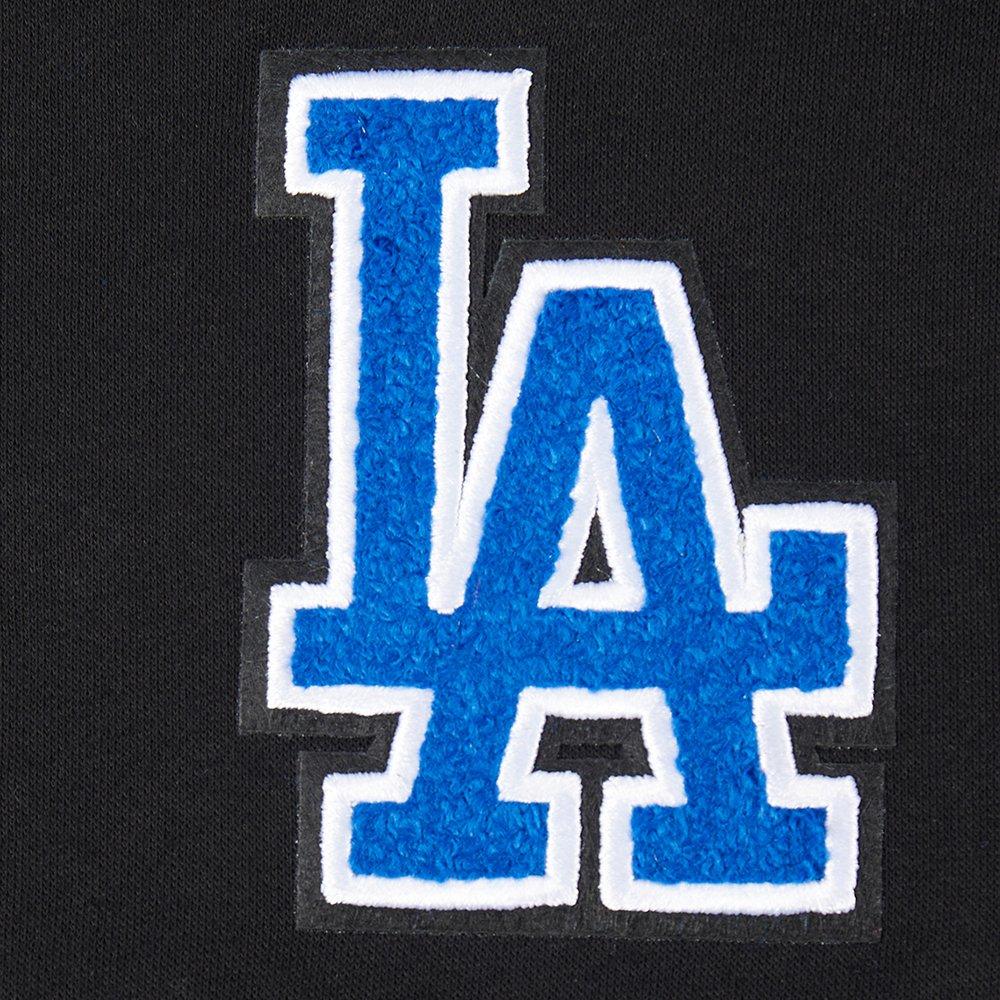 Pro Standard MLB Los Angeles Dodgers Classic Big Girls' Black Fleece PO Hoodie