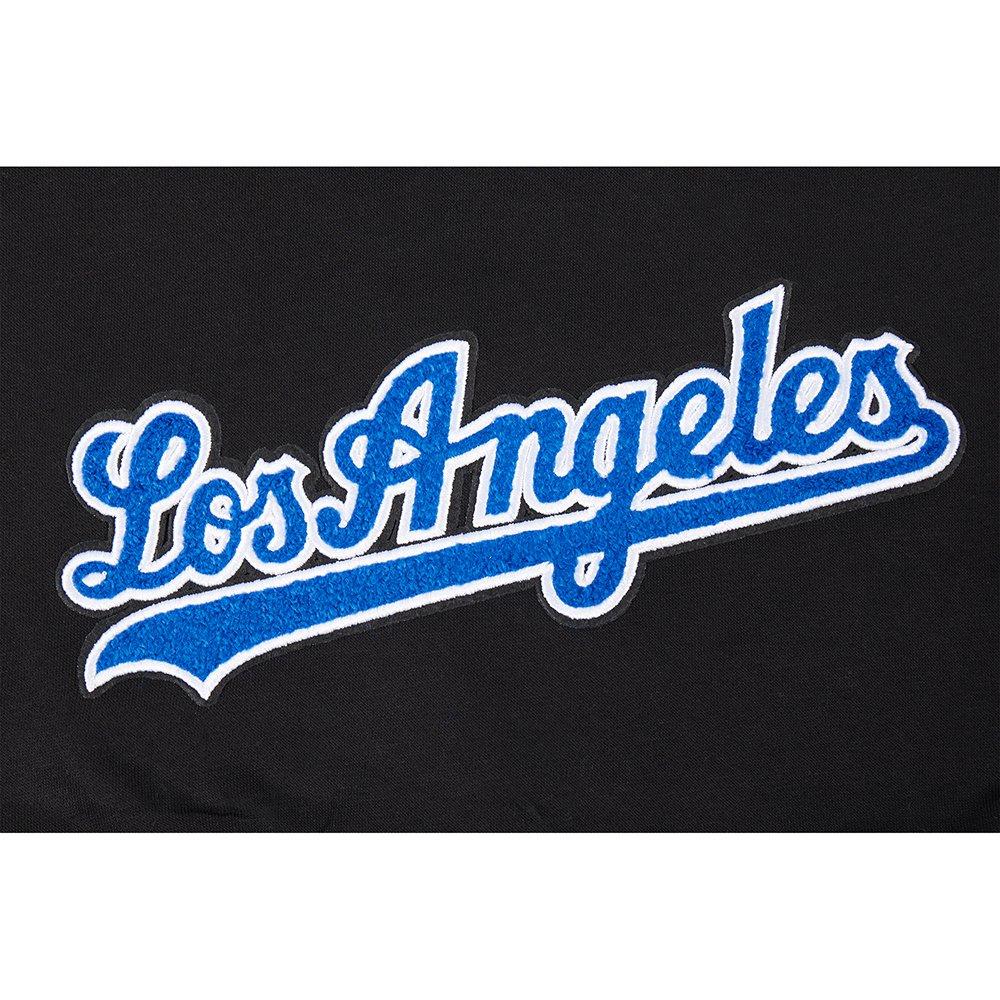 Pro Standard MLB Los Angeles Dodgers Classic Big Girls' Black Fleece PO Hoodie