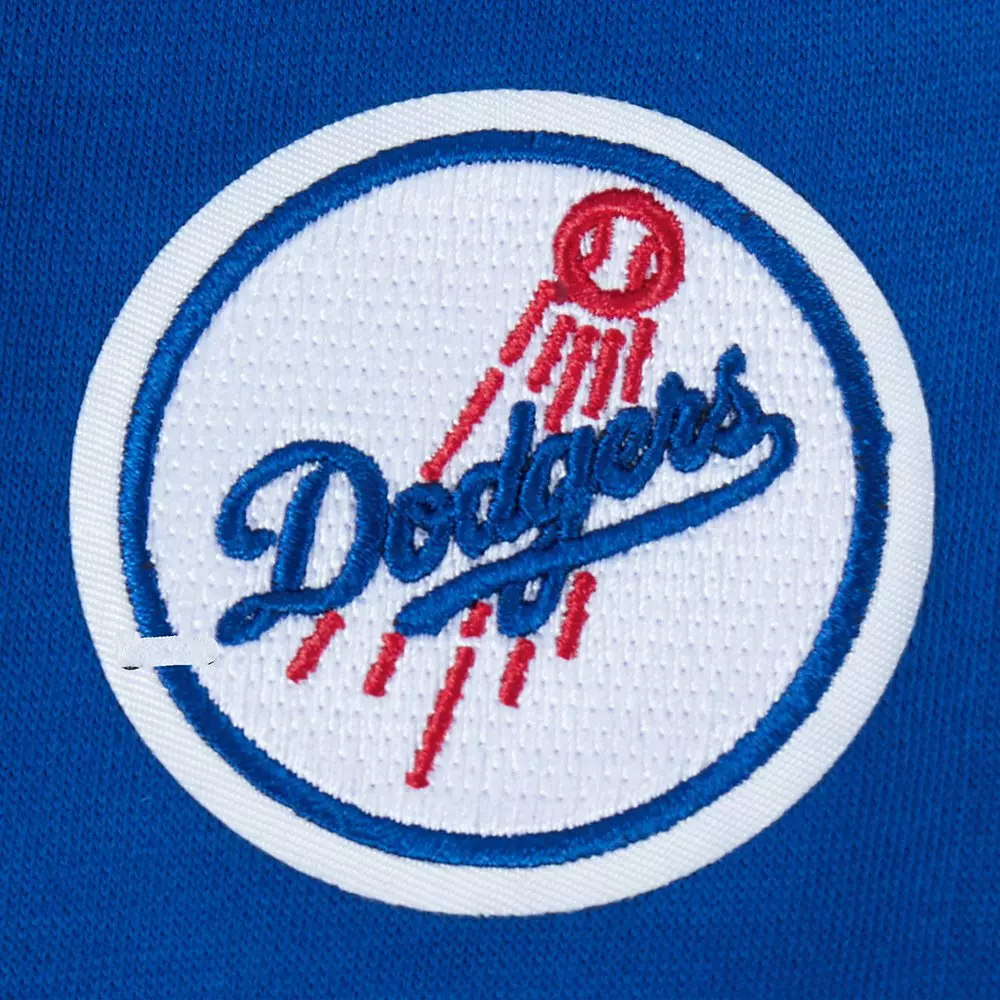 Pro Standard Big Girls' MLB Los Angeles Dodgers Classic Fleece Full-Zip Jacket -Blue - BLUE