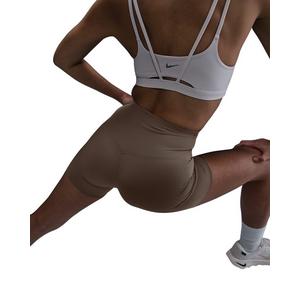 Nike Women's Zenvy Gentle-Support High-Waisted 5" Biker Shorts - Brown