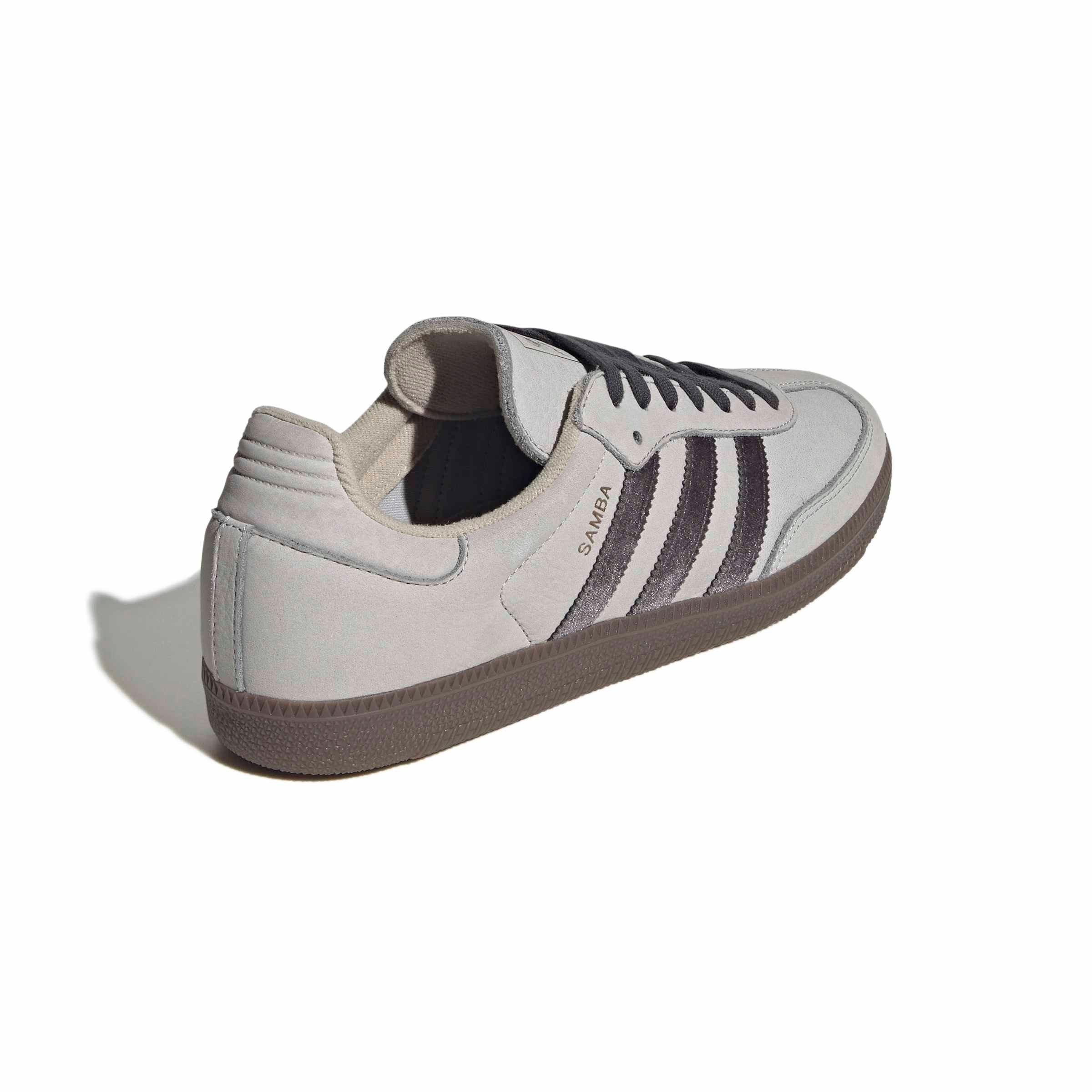 adidas Originals Samba OG "Grey Two/Utility Black/Gum 5" Men's Shoe - GREY/BLACK/GUM