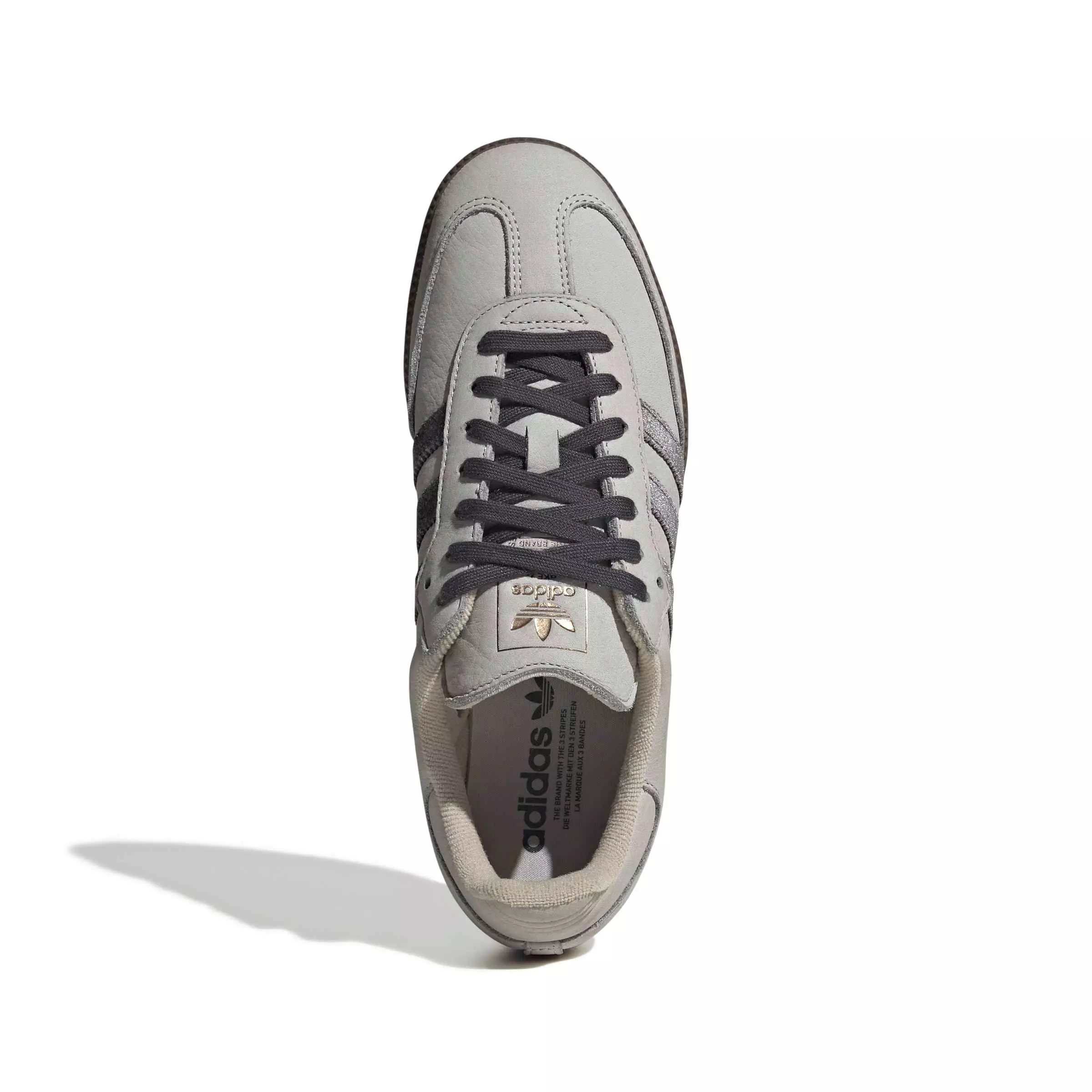 adidas Originals Samba OG "Grey Two/Utility Black/Gum 5" Men's Shoe - GREY/BLACK/GUM