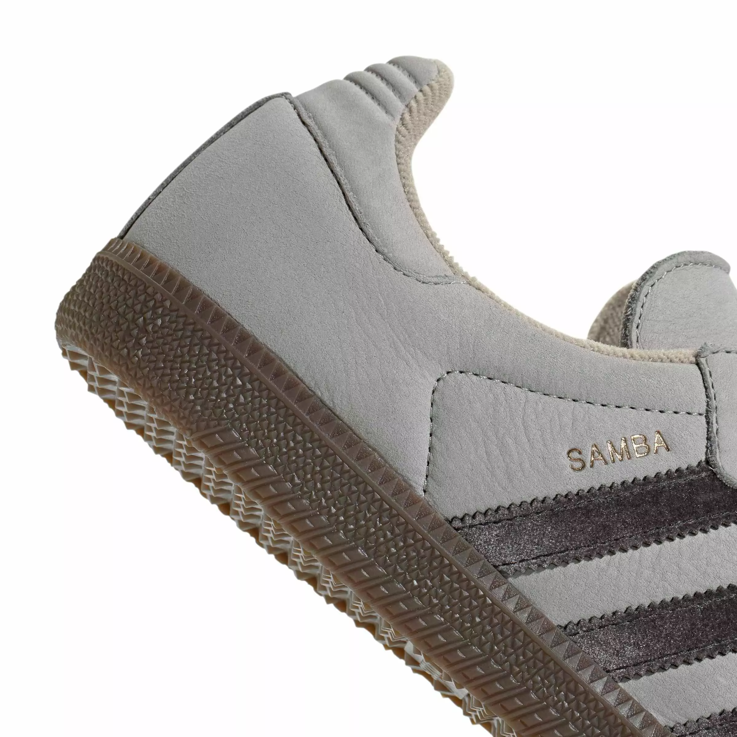 adidas Originals Samba OG "Grey Two/Utility Black/Gum 5" Men's Shoe - GREY/BLACK/GUM