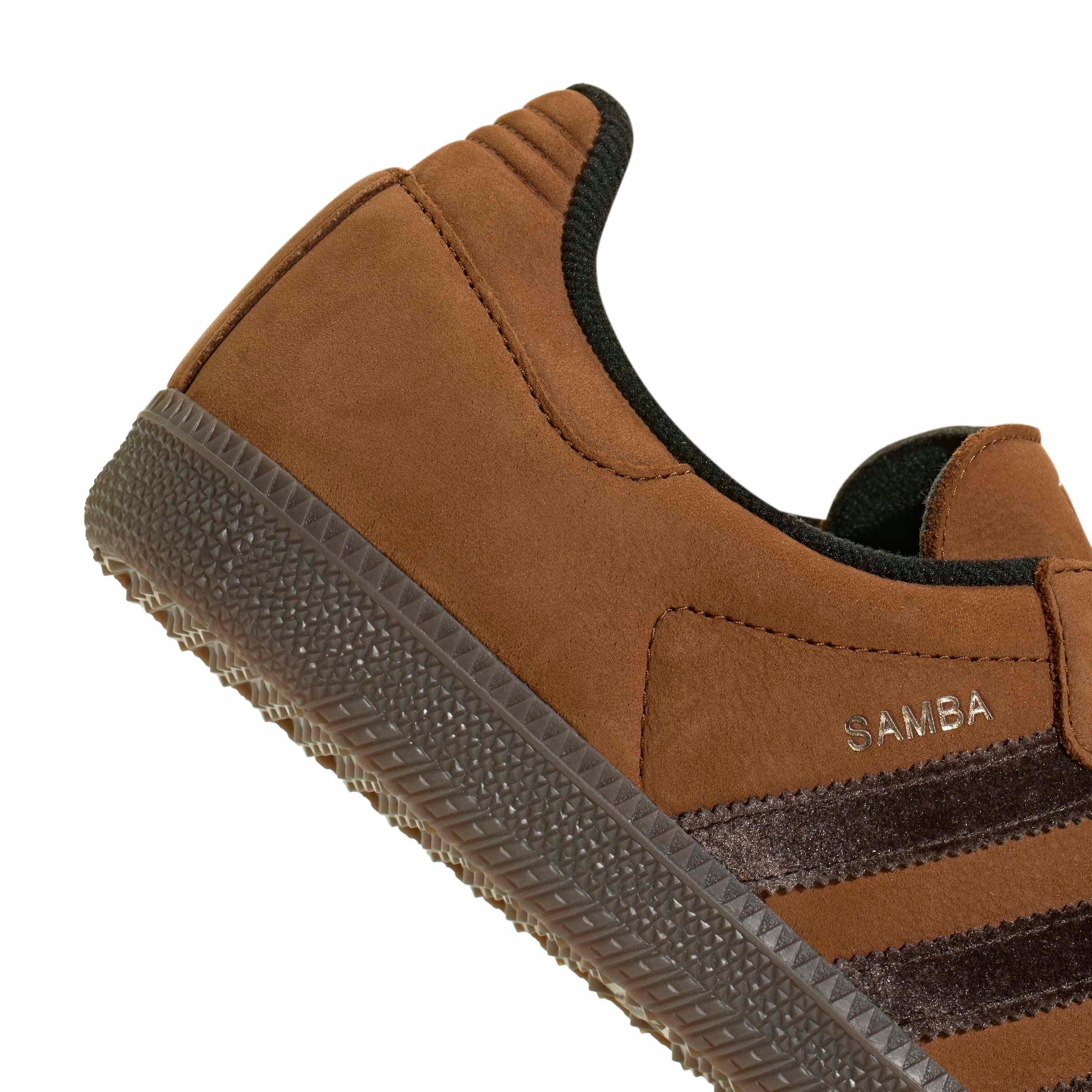 adidas Originals Samba OG "Dusky Bronze/Aurora Coffee/Gum 5" Men's Shoe - BRONZE/COFFEE/GUM
