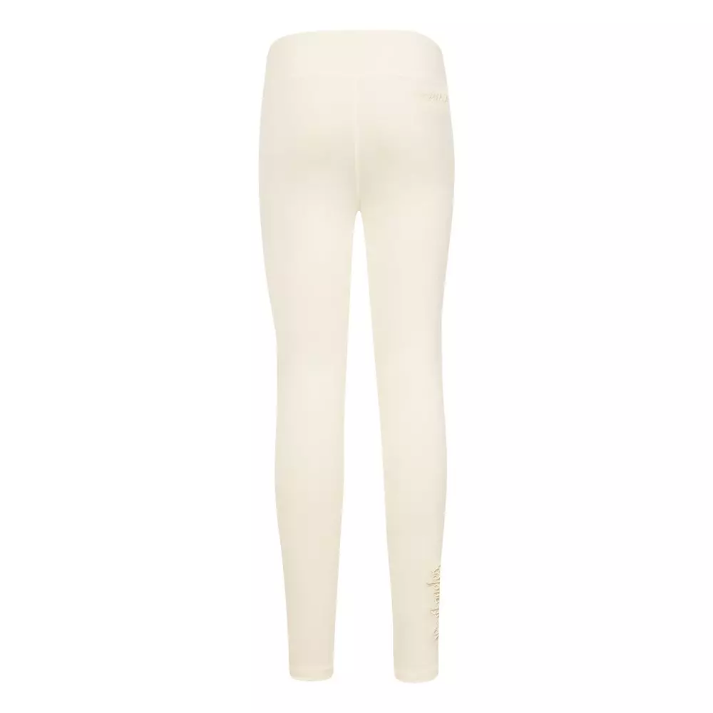 Pro Standard Big Girls' MLB Los Angeles Dodgers Neutral Leggings - Cream - CREAM