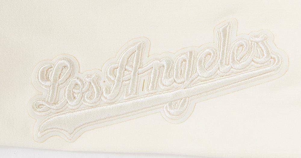 Pro Standard Big Girls' MLB Los Angeles Dodgers Neutral Leggings - Cream - CREAM Thumbnail View 6