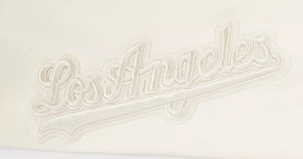 Pro Standard Big Girls' MLB Los Angeles Dodgers Neutral Leggings -Cream - CREAM