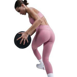 Nike Women's One High-Waisted 7/8 Leggings with Pockets - Pink