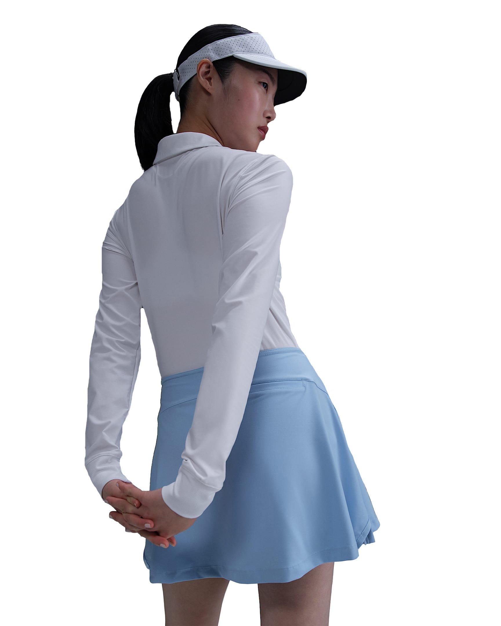Nike Victory Dri-FIT Women's White Long-Sleeve Polo