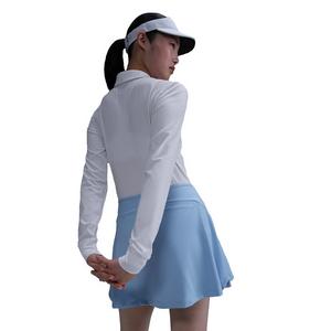 Nike Women's Victory Dri-FIT Long-Sleeve Polo - White