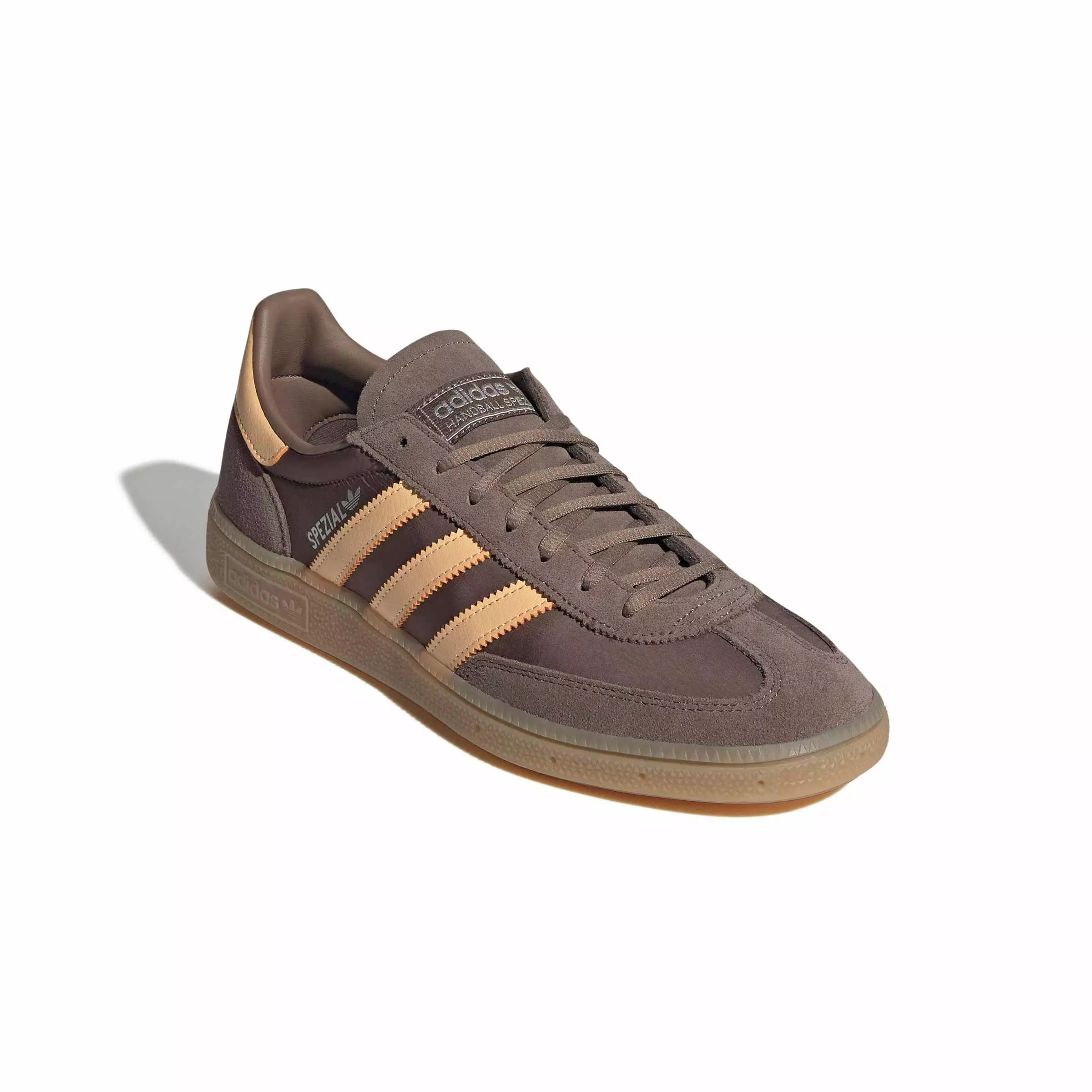 adidas Originals Handball Spezial "Earth Strata/Pulse Amber/Gum 4" Men's Shoe - EARTH/AMBER/GUM