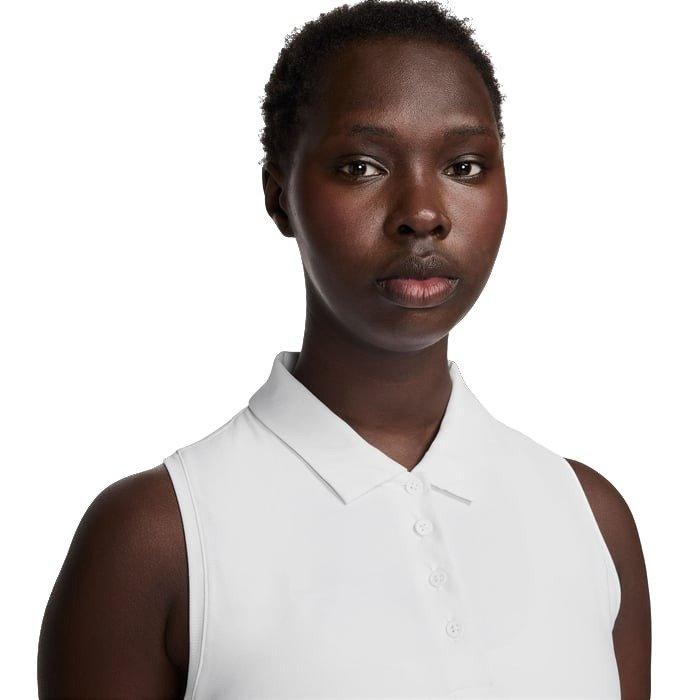 Nike Victory Dri-FIT Women's White Sleeveless Polo