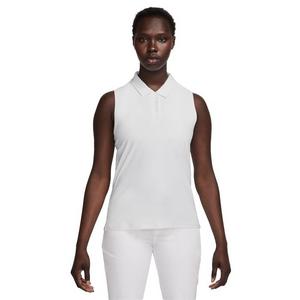 Nike Women's Victory Dri-FIT Sleeveless Polo - White