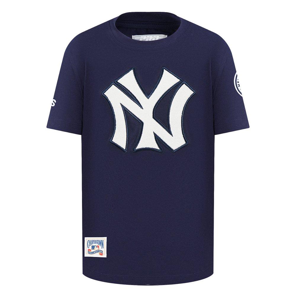 Pro Standard MLB New York Yankees Retro Classic Big Boys' Navy Short Sleeve Top