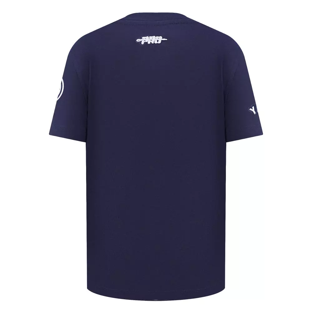 Pro Standard Big Boys' MLB New York Yankees Retro Classic Short Sleeve Top -Navy - NAVY