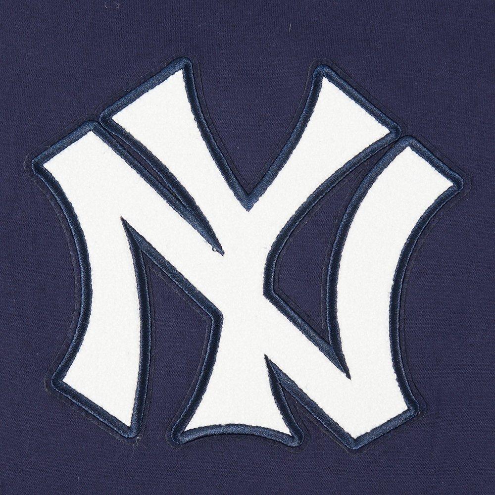 Pro Standard Big Boys' MLB New York Yankees Retro Classic Short Sleeve Top - Navy - NAVY Thumbnail View 5