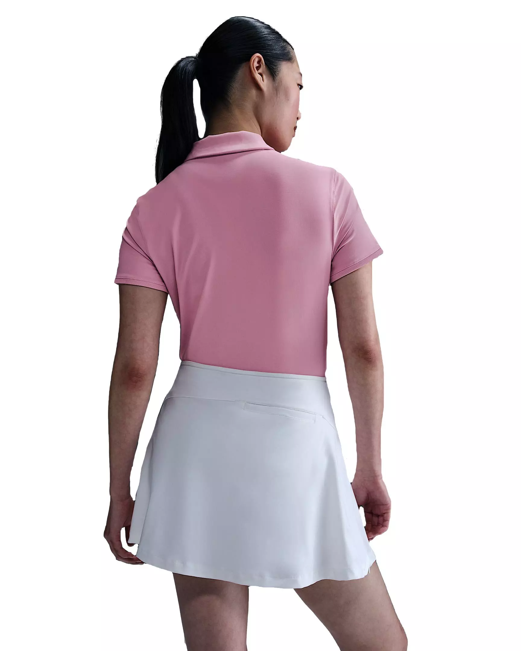 Nike Women's Victory Dri-FIT Short-Sleeve Golf Polo - Pink - PINK