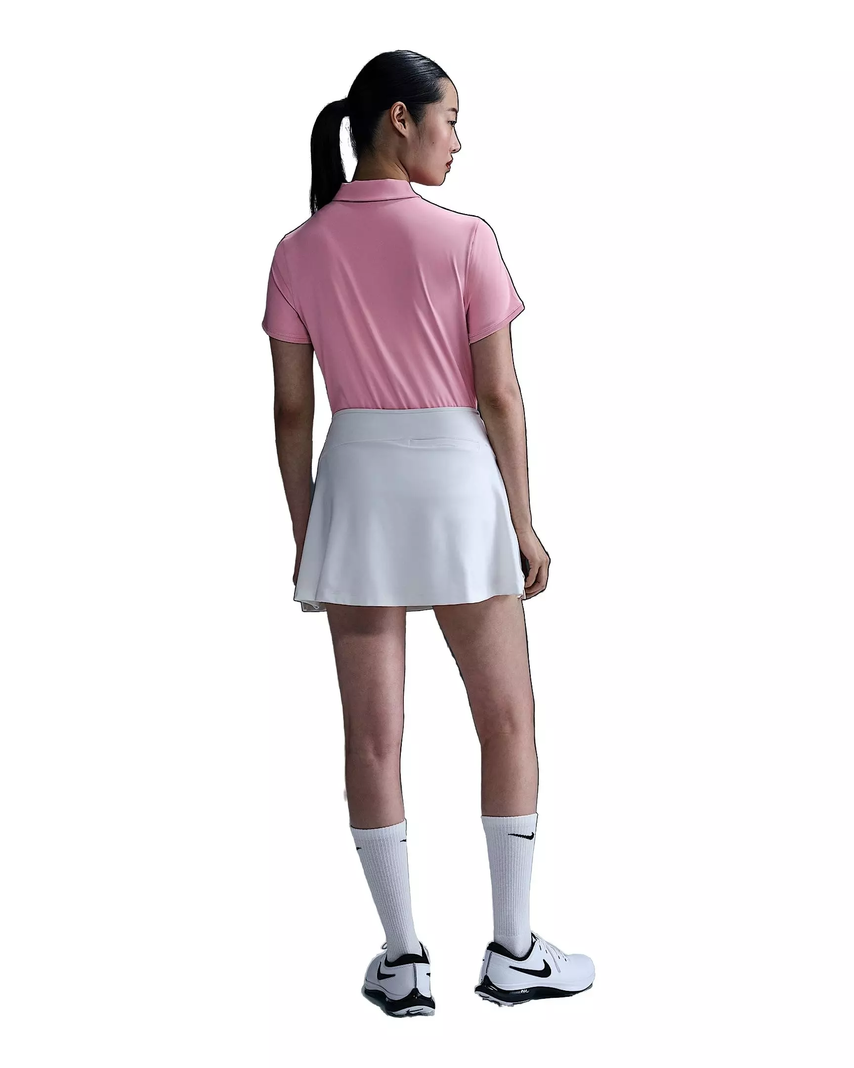 Nike Women's Victory Dri-FIT Short-Sleeve Golf Polo - Pink - PINK