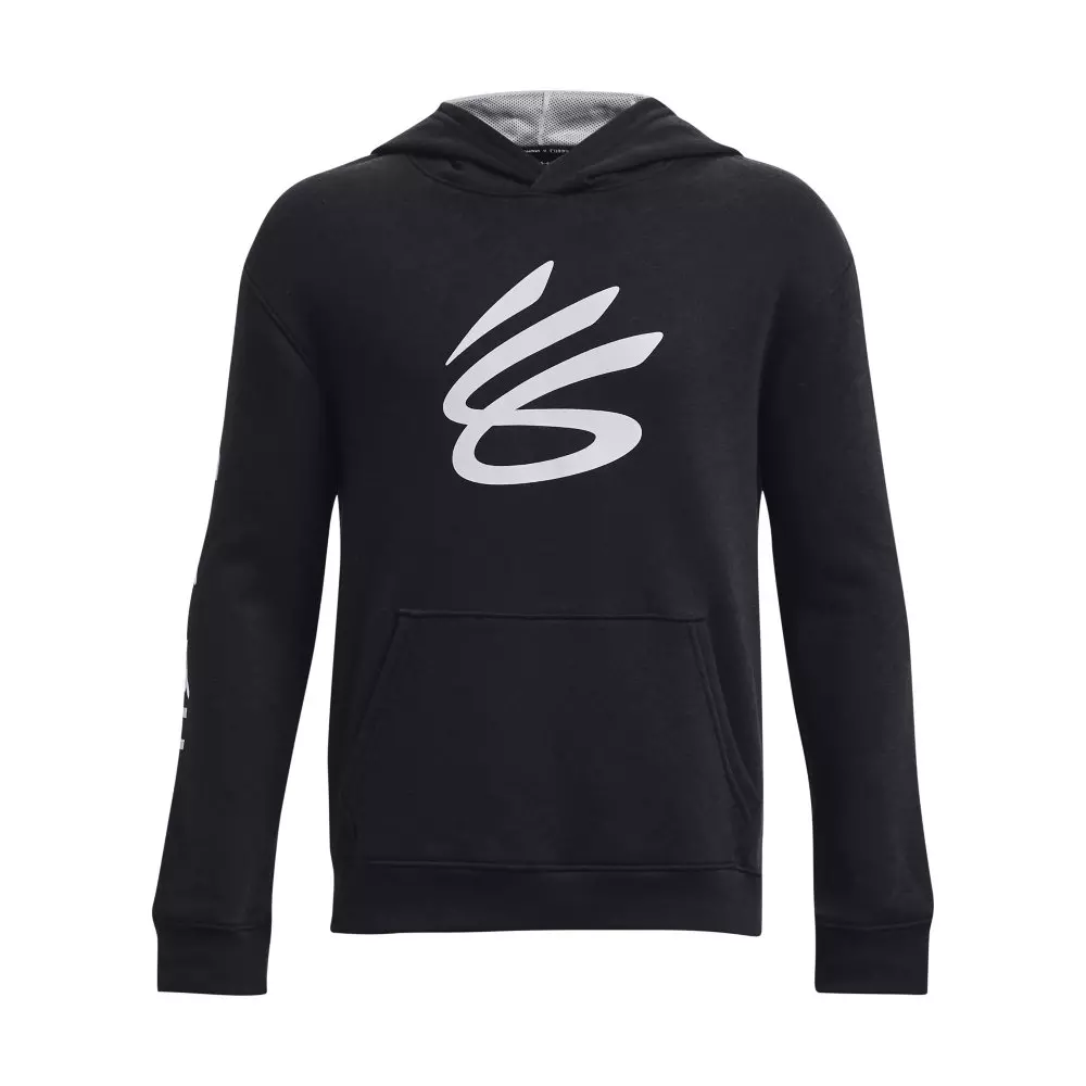 Under Armour Big Boys' Curry Splash Hoodie - Black - BLACK