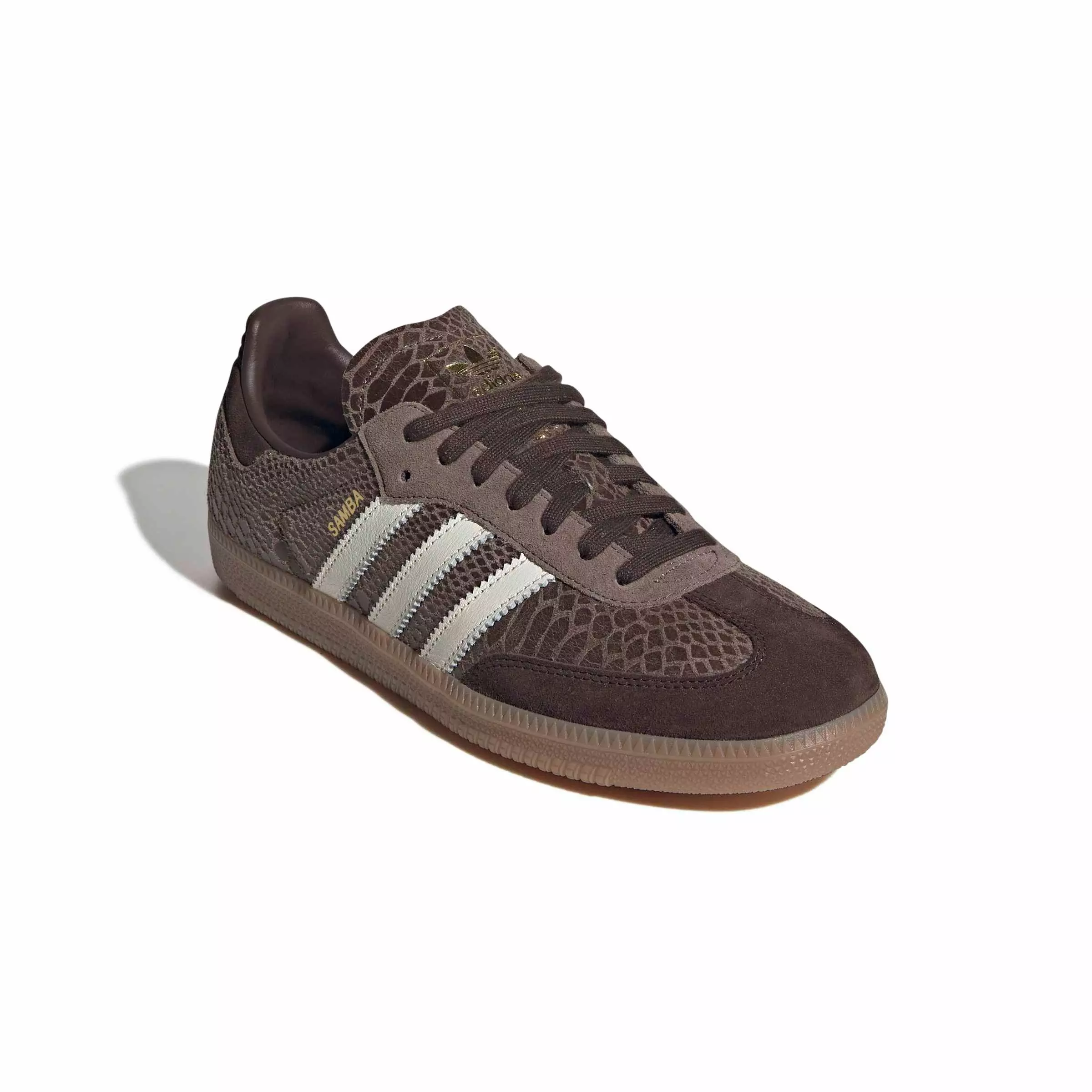 adidas Originals Samba OG "Earth Strata/Off White/Gum 4" Men's Shoe - EARTH/OFF WHITE/GUM