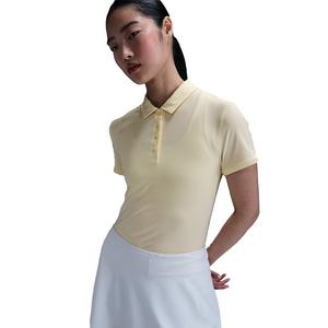 Nike Women's Victory Dri-FIT Short-Sleeve Golf Polo - Yellow