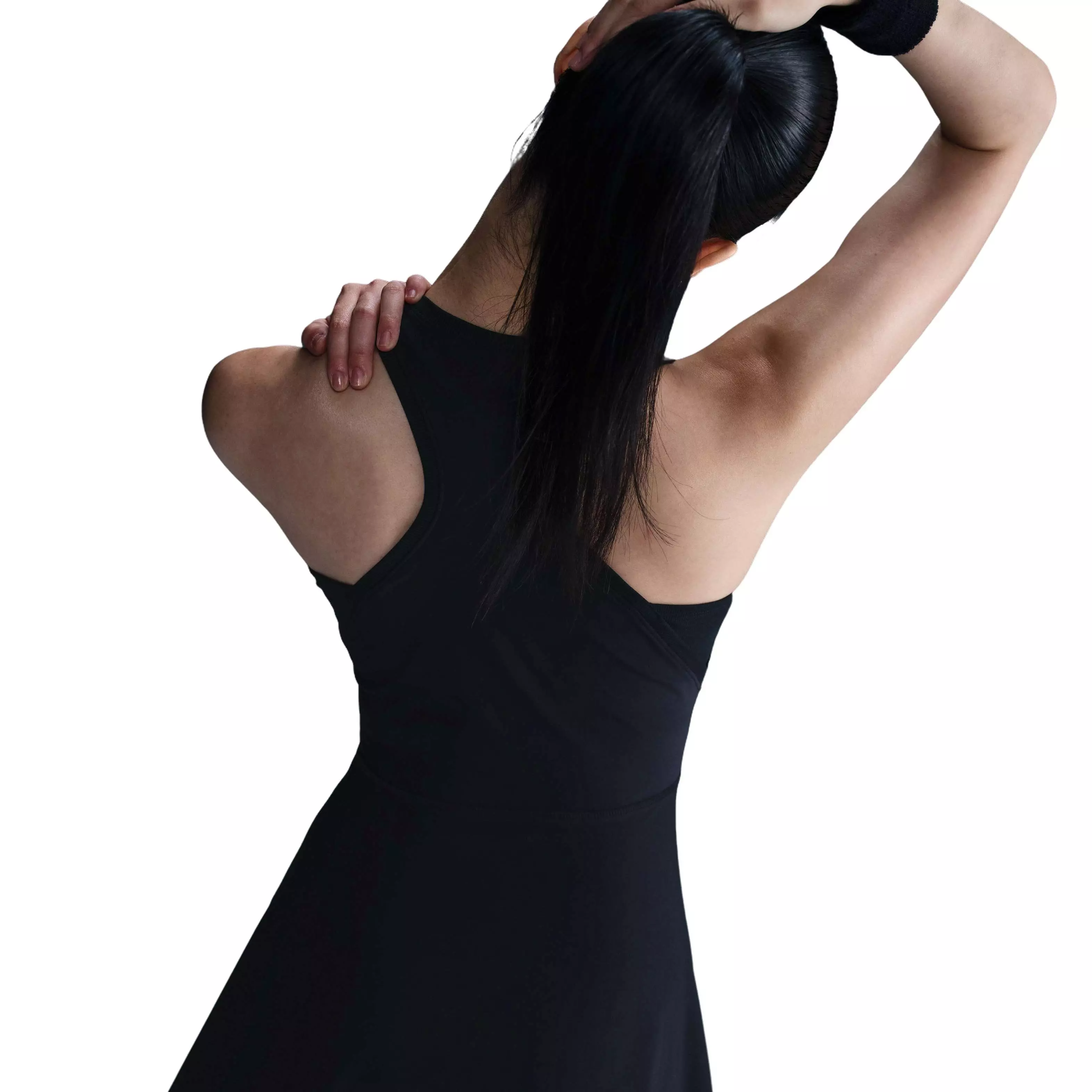 Nike Women's Dri-FIT Victory ​Tennis Dress -Black - BLACK