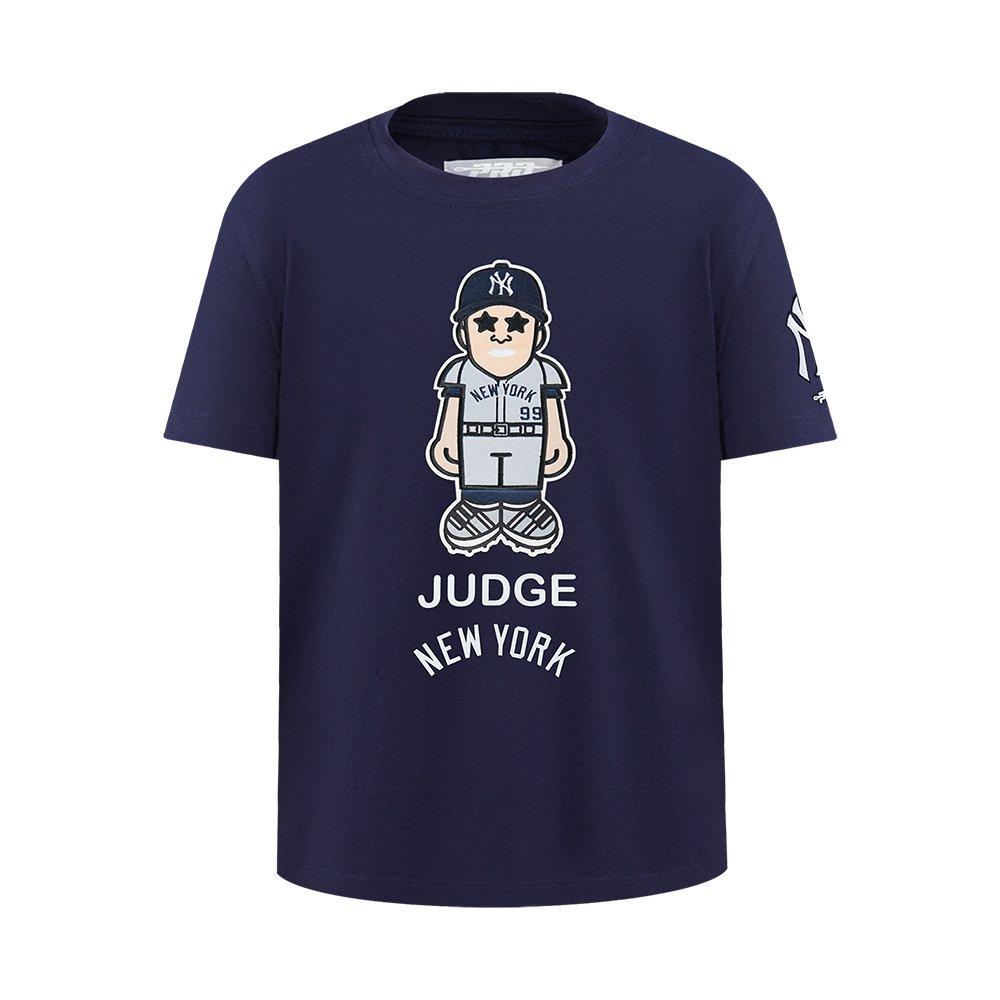 Pro Standard MLB New York Yankees Aaron Judge #99 Avatar Big Boys' Navy Short Sleeve Top