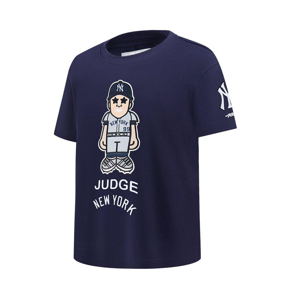 Pro Standard MLB New York Yankees Aaron Judge #99 Avatar Big Boys' Navy Short Sleeve Top