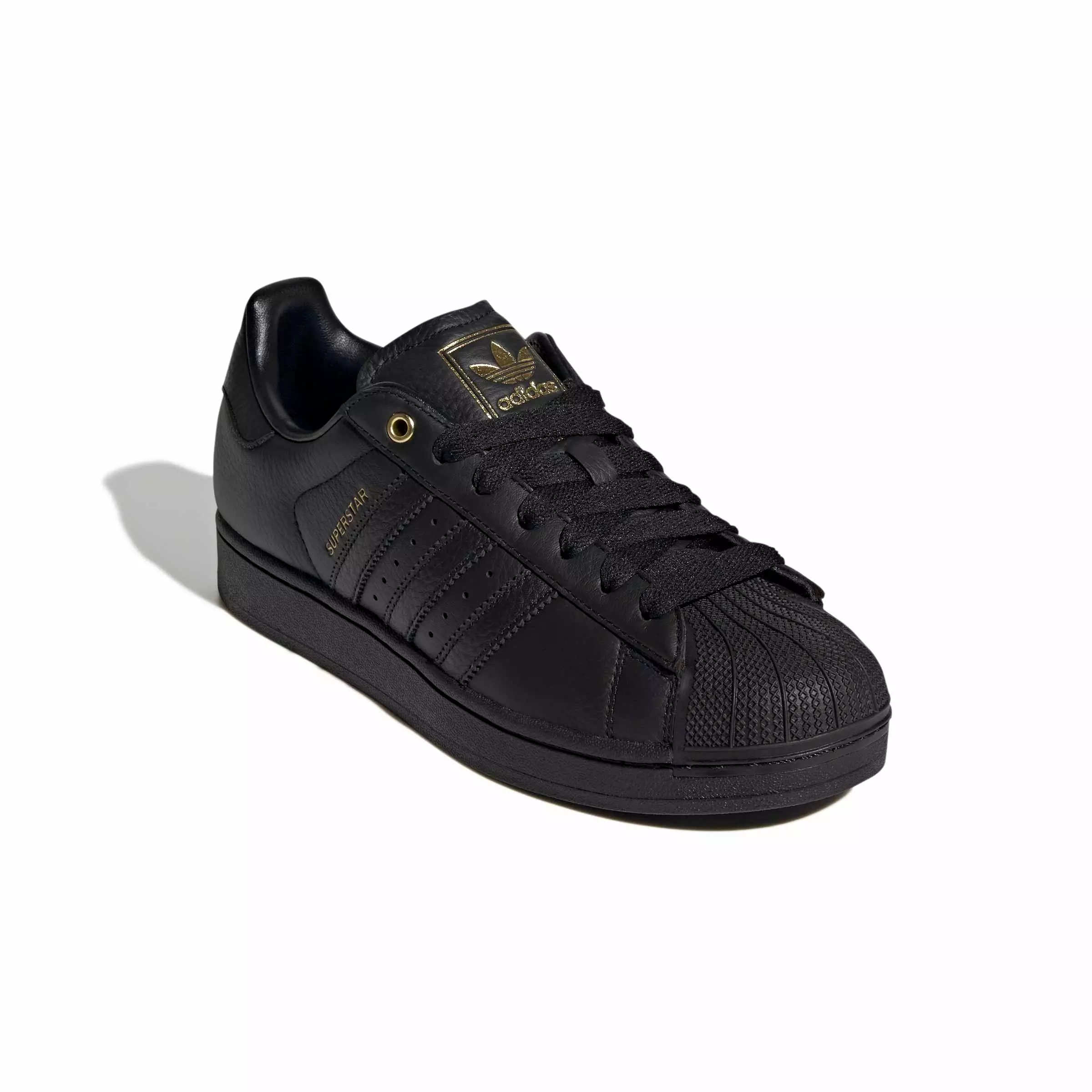 adidas Originals Superstar II "Core Black/Core Black/Gold Metallic" Men's Shoe - BLACK/BLACK/GOLD