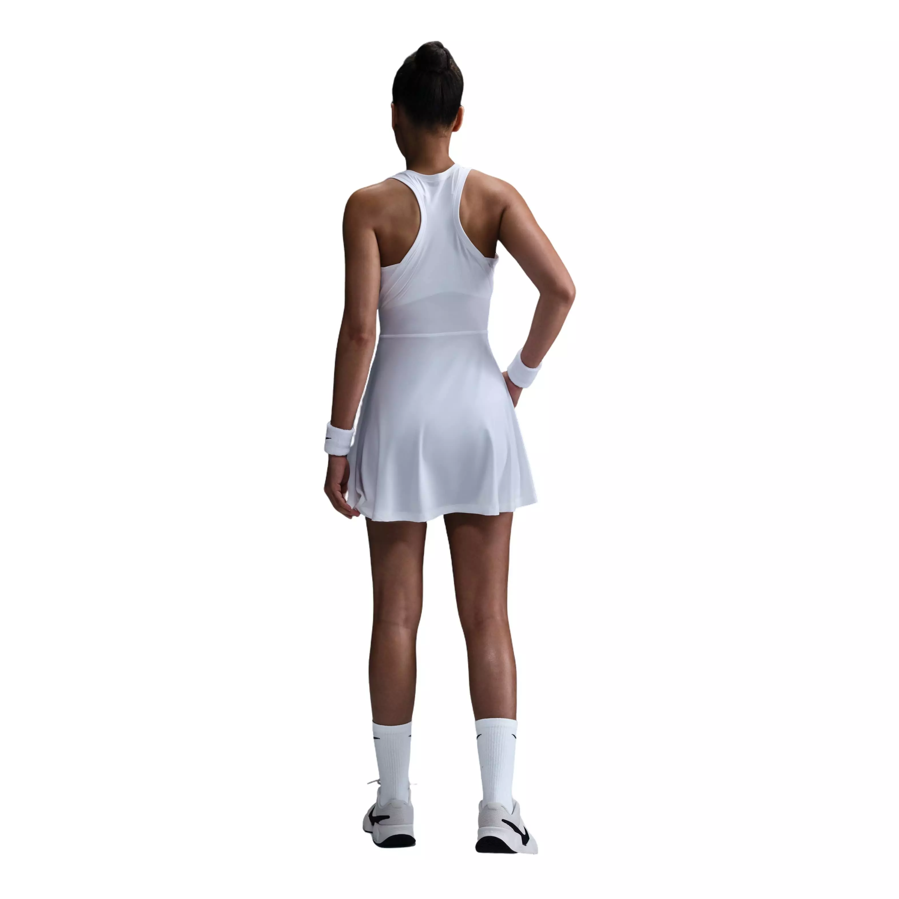 Nike Women's Dri-FIT Victory ​Tennis Dress -White - WHITE