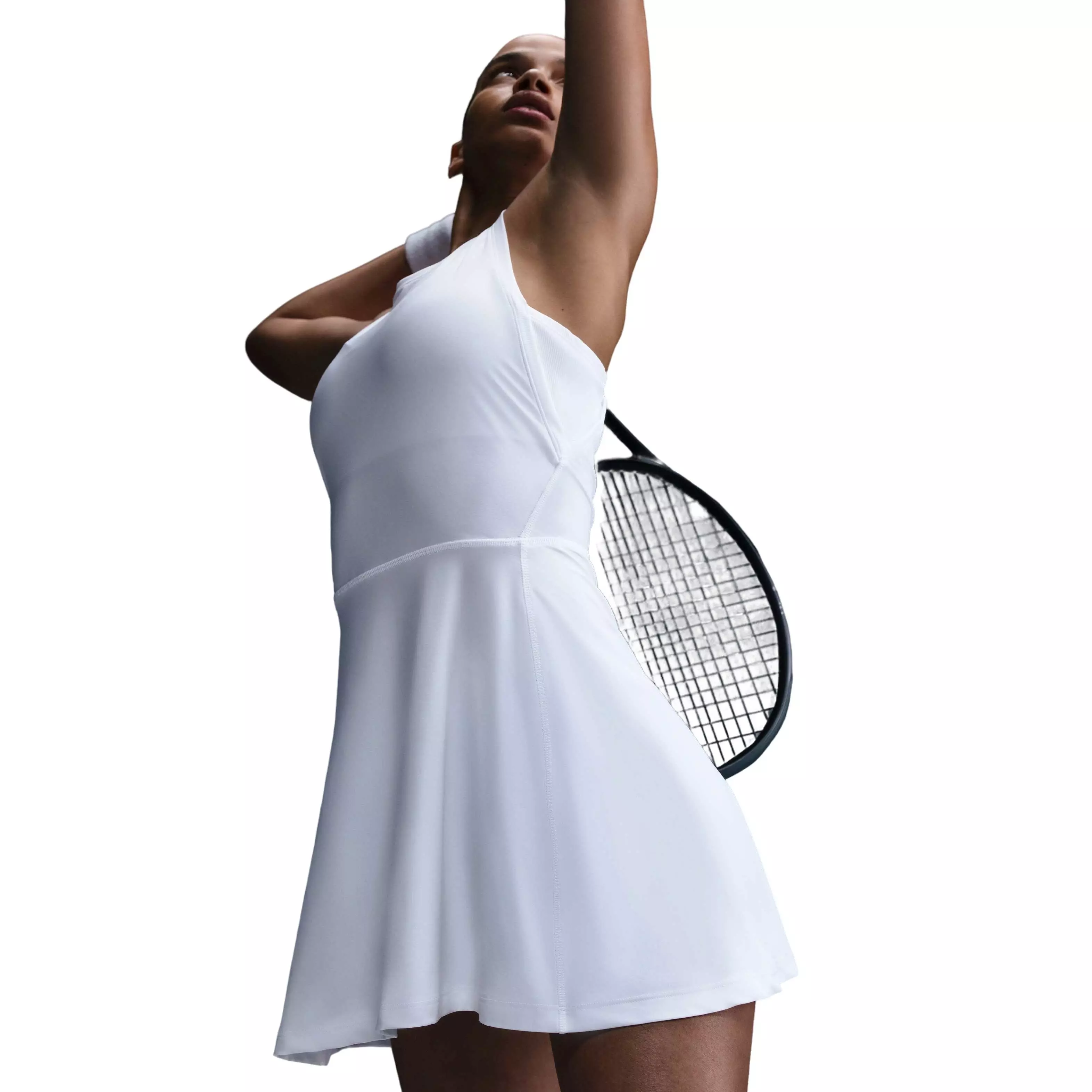 Nike Women's Dri-FIT Victory ​Tennis Dress -White - WHITE