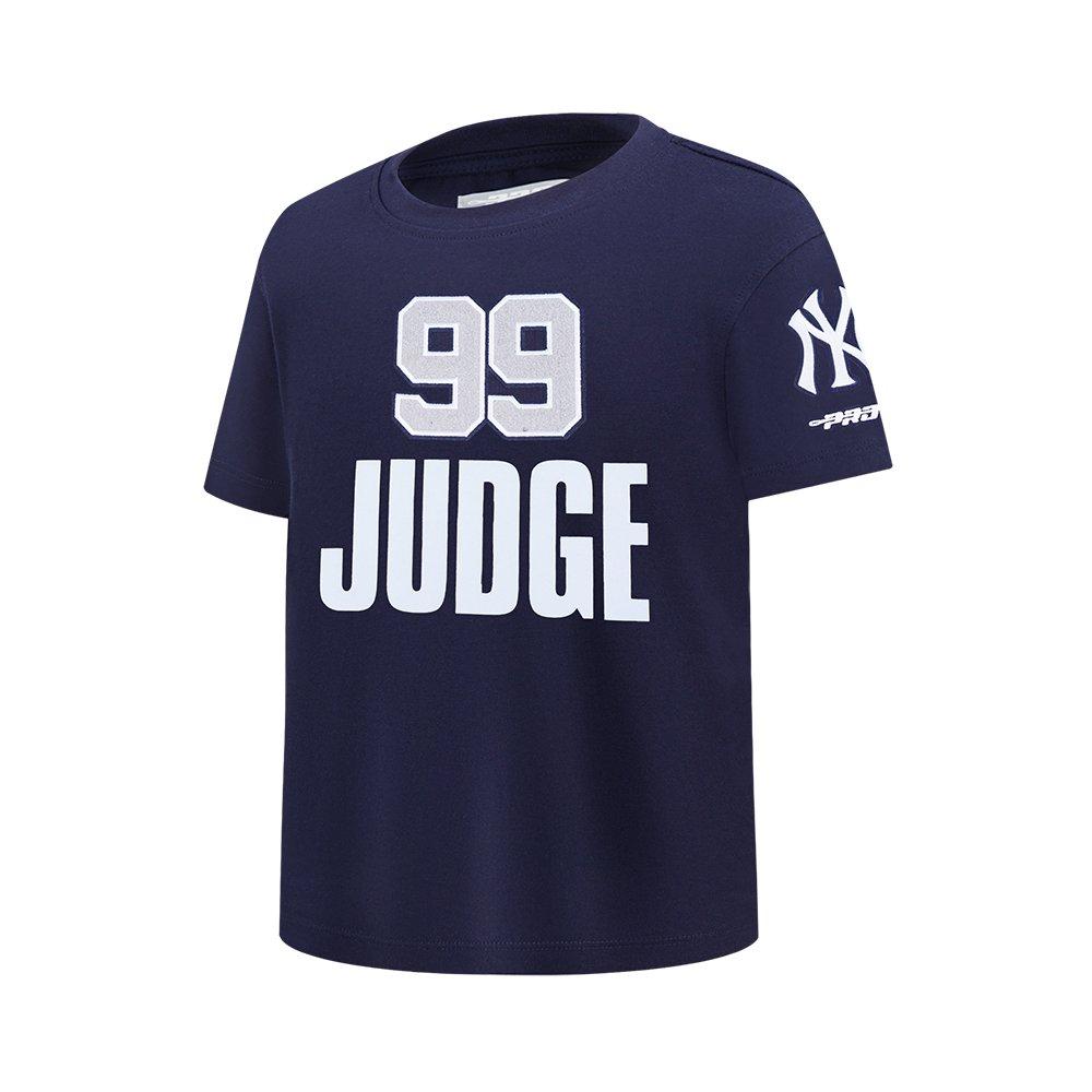 Pro Standard Big Boys' MLB New York Yankees Aaron Judge #99 Classic Tee -Navy - NAVY