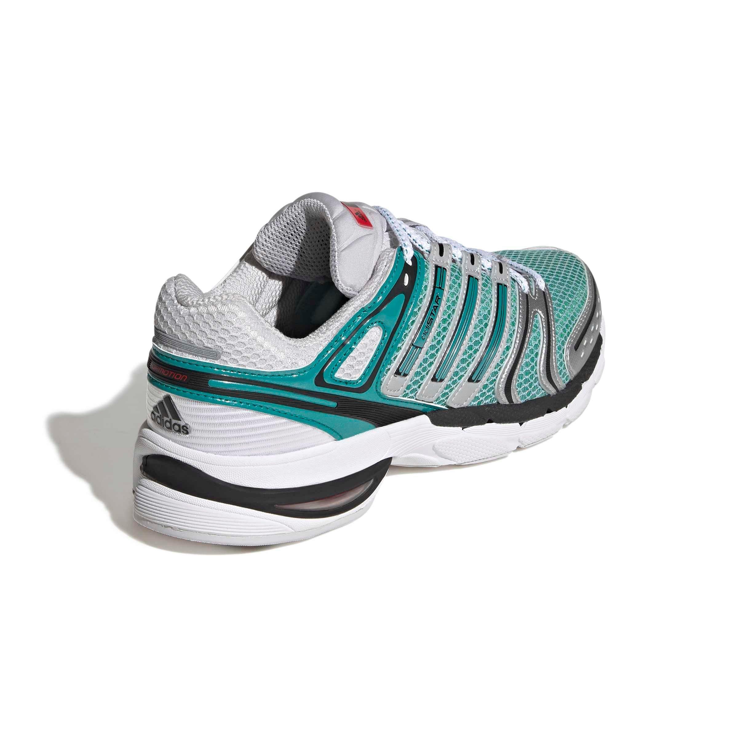 adidas Originals Adistar Control 5 "Silver Metallic/Equipment Green/Pure Ruby" Men's Shoe - SILVER/GREEN/RUBY