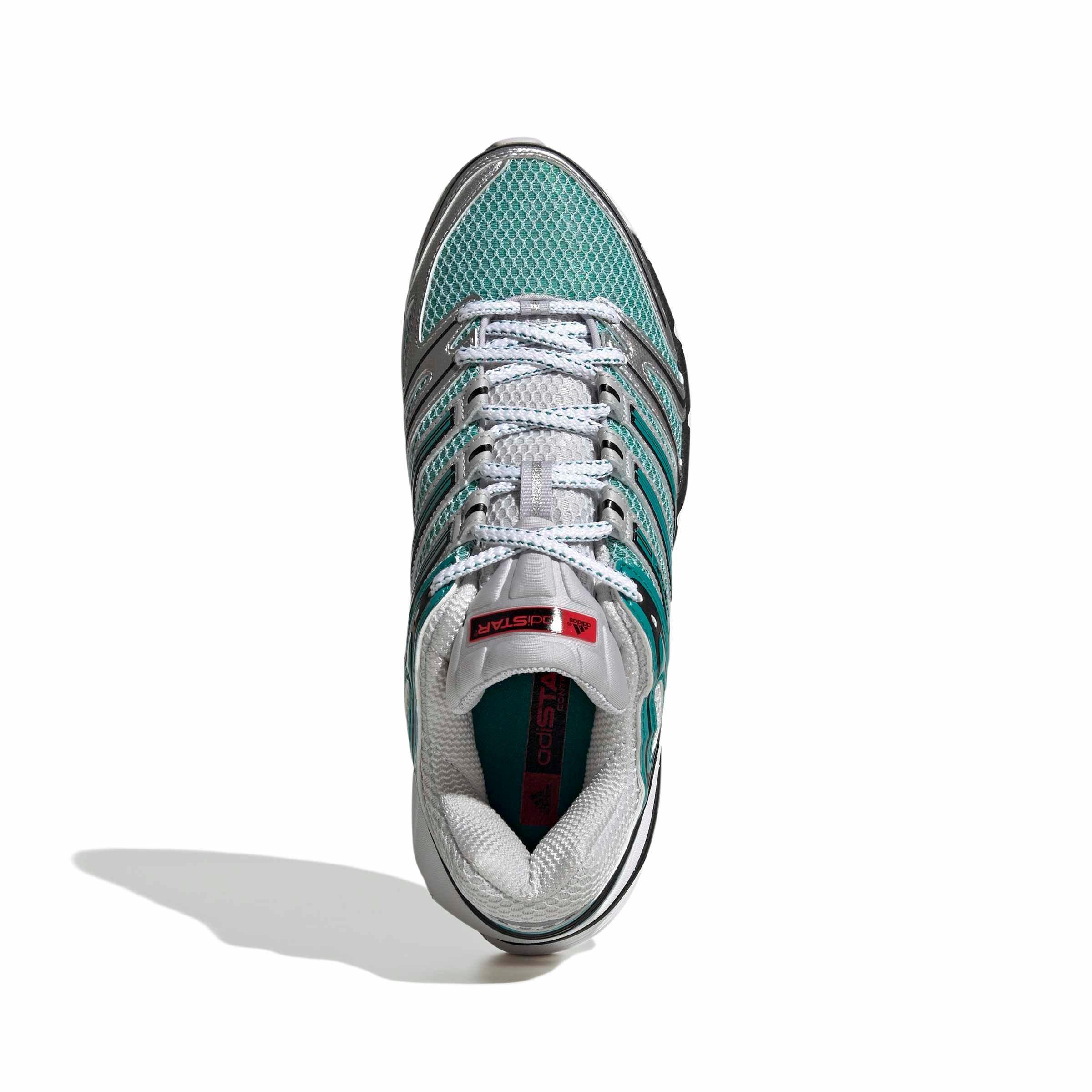 adidas Originals Adistar Control 5 "Silver Metallic/Equipment Green/Pure Ruby" Men's Shoe - SILVER/GREEN/RUBY