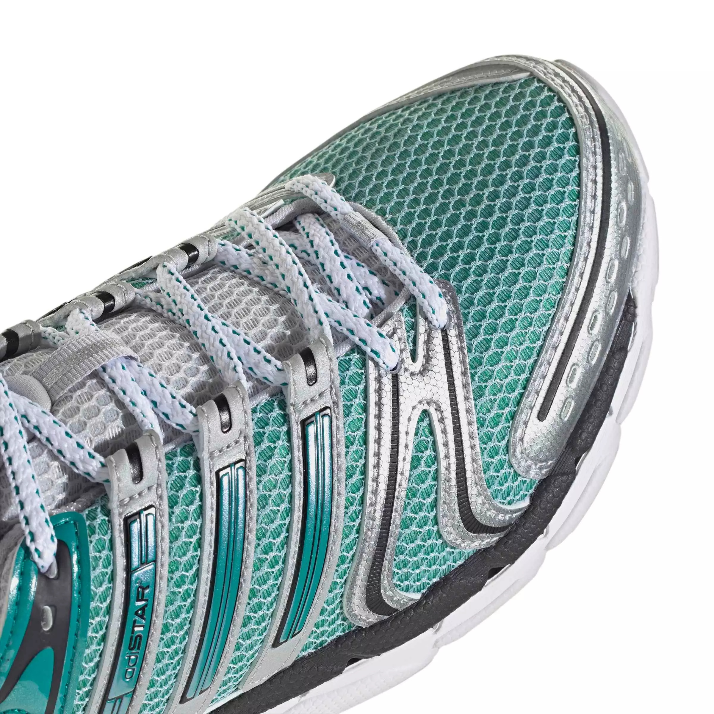 adidas Originals Adistar Control 5 "Silver Metallic/Equipment Green/Pure Ruby" Men's Shoe - SILVER/GREEN/RUBY