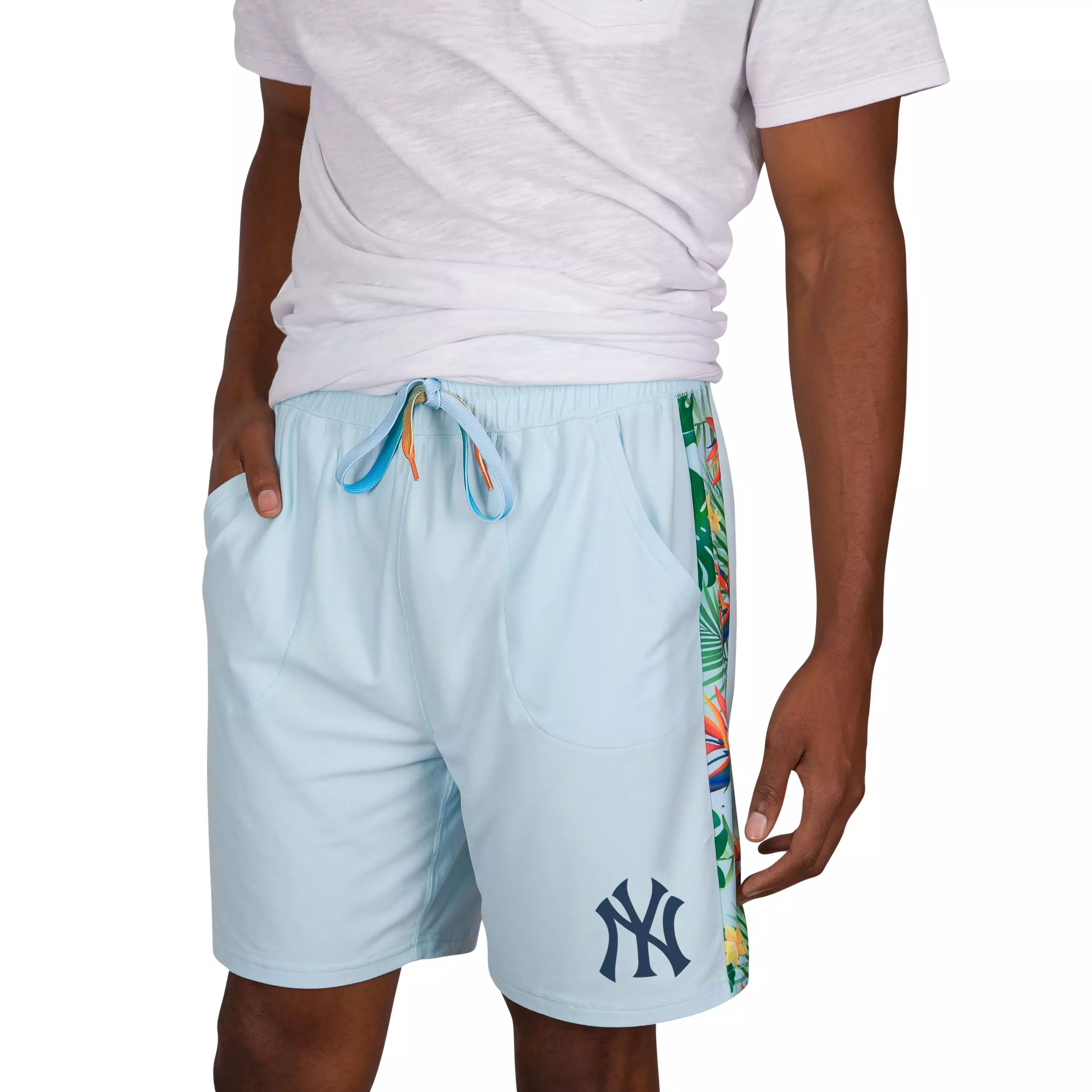 College Sports Men's Curate New York Yankees Knit Shorts - MULTI-COLOR