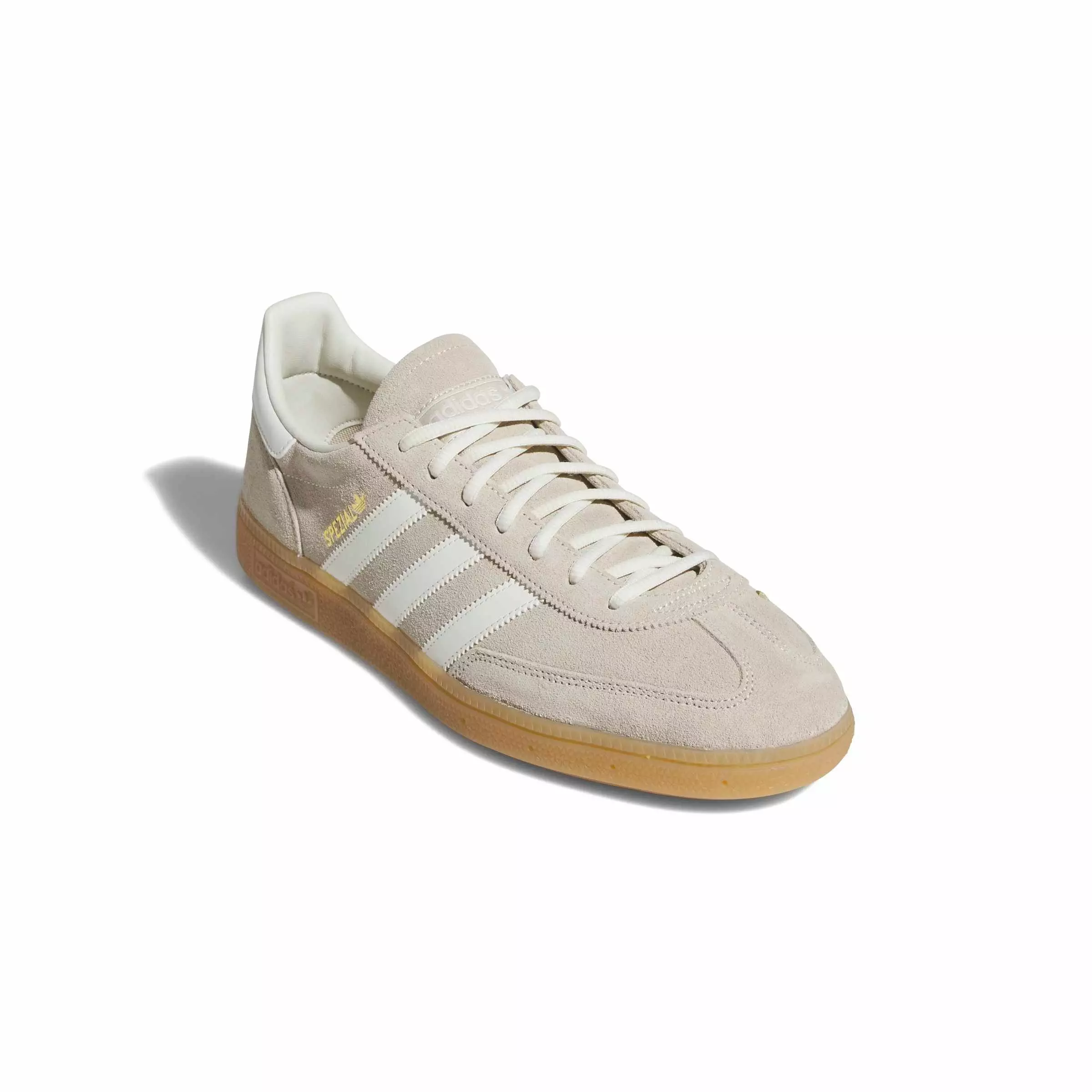 adidas Originals Handball Spezial "Khaki Three/Off White/Gum 4" Men's Shoe - KHAKI/OFF WHITE/GUM