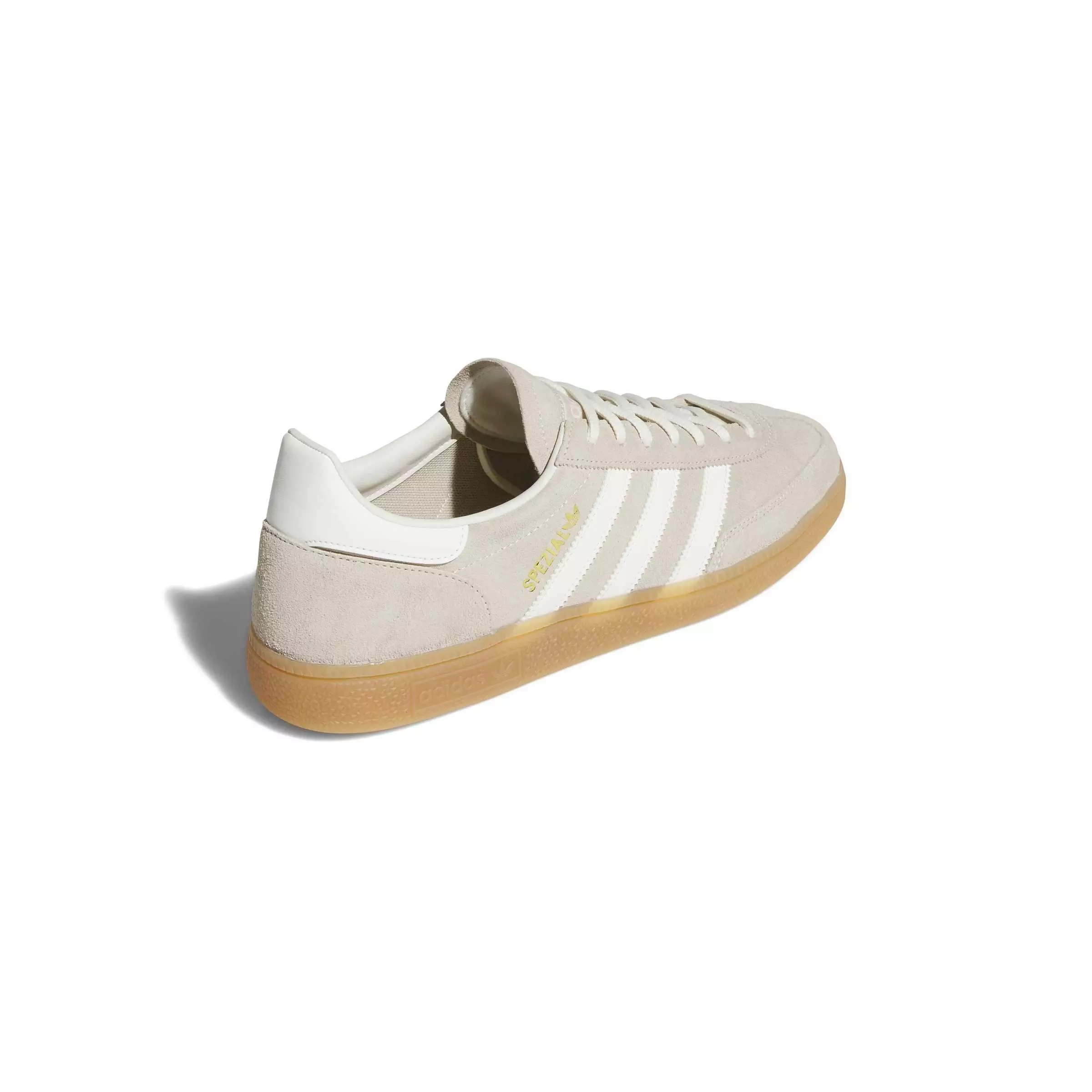 adidas Originals Handball Spezial "Khaki Three/Off White/Gum 4" Men's Shoe - KHAKI/OFF WHITE/GUM