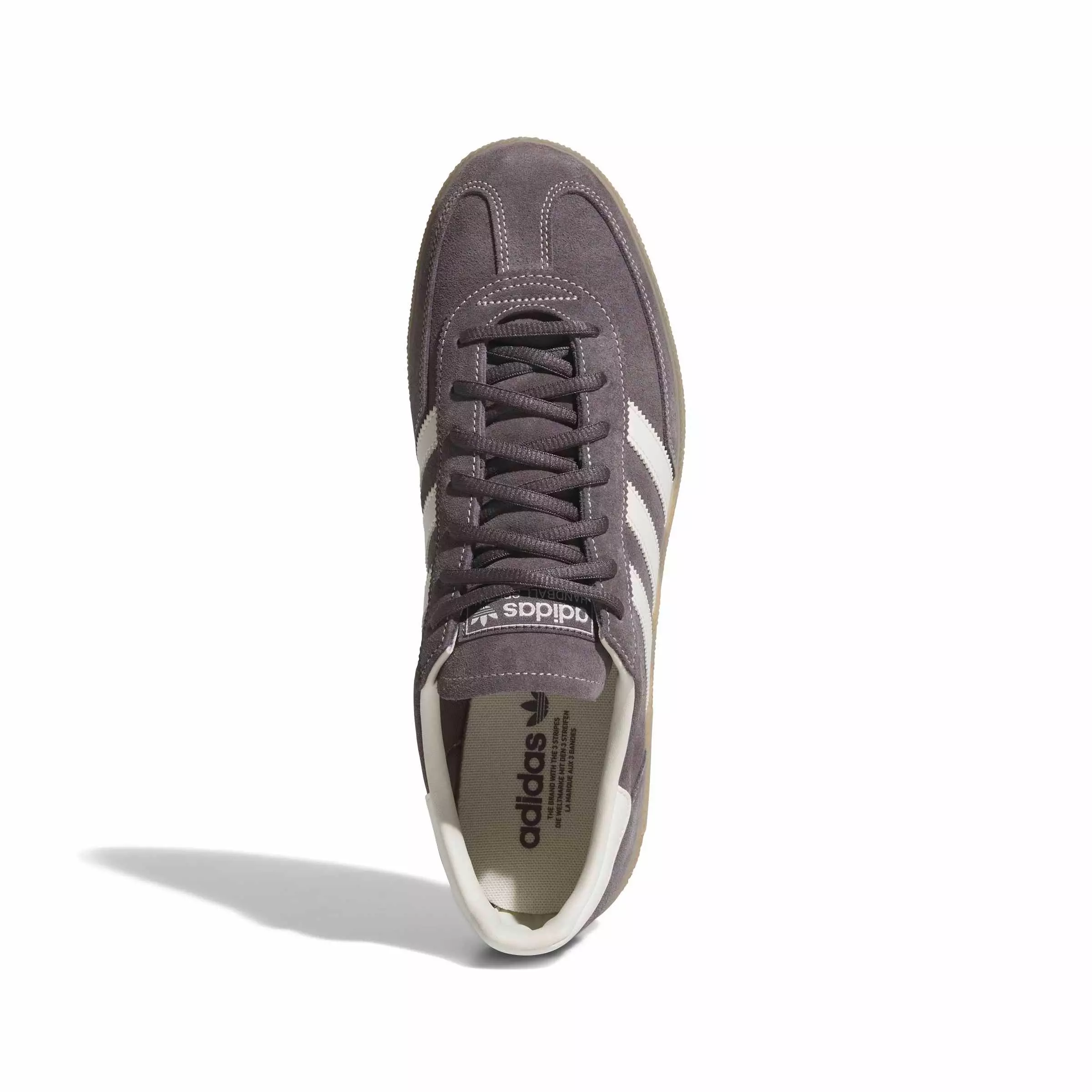 adidas Originals Handball Spezial "Grey Strata/Off White/Gum 4" Men's Shoe - GREY/OFF WHITE/GUM