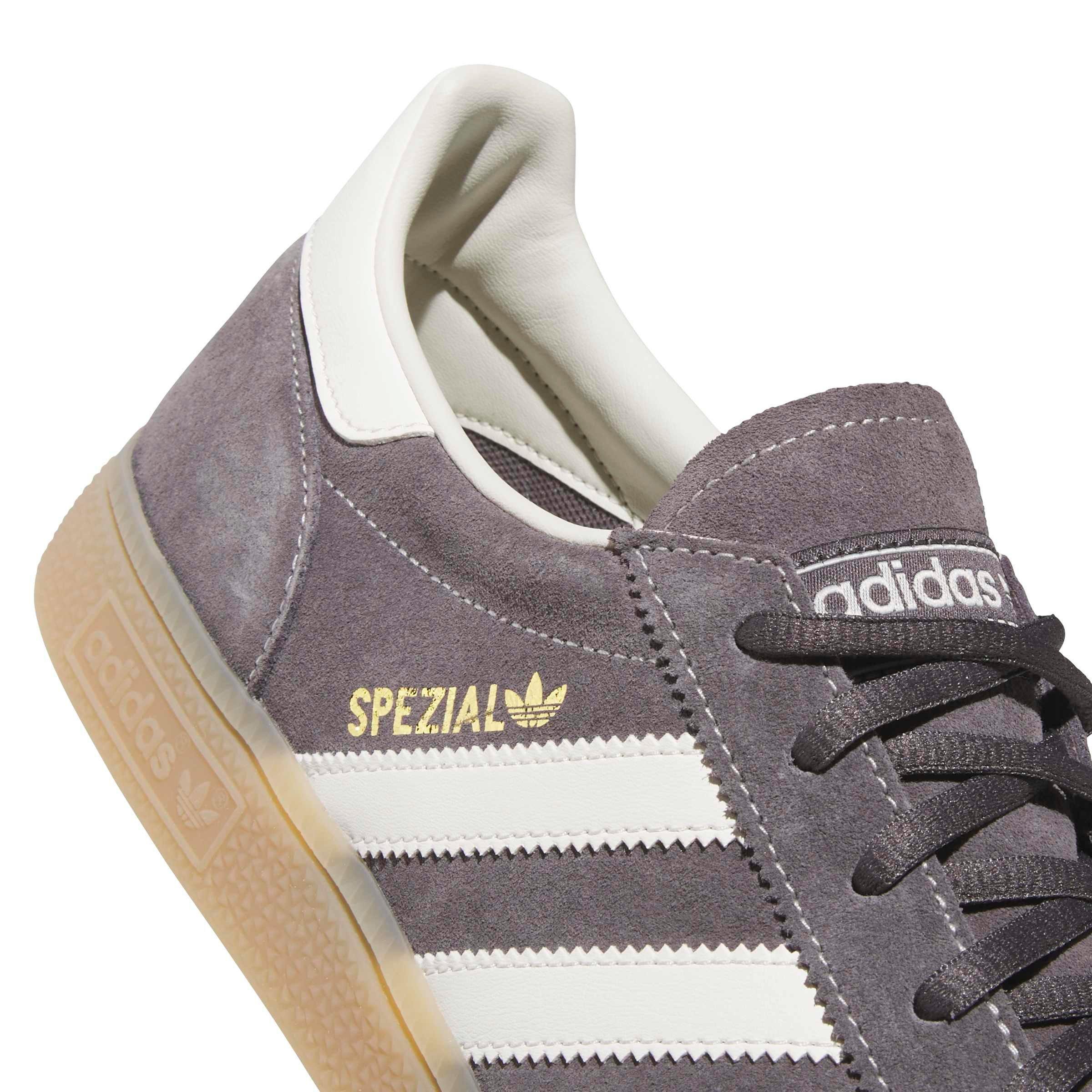 adidas Originals Handball Spezial "Grey Strata/Off White/Gum 4" Men's Shoe - GREY/OFF WHITE/GUM