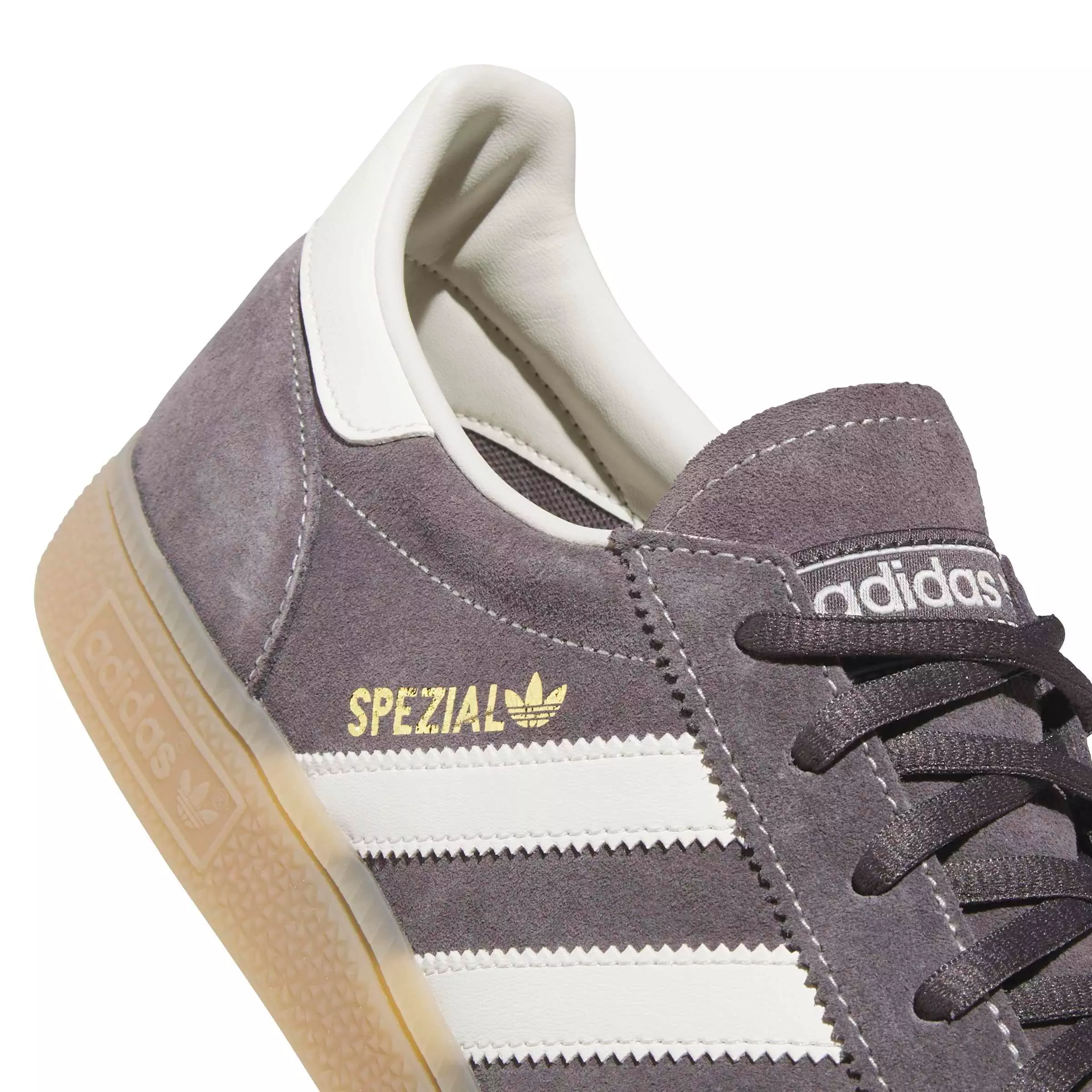 adidas Originals Handball Spezial "Grey Strata/Off White/Gum 4" Men's Shoe - GREY/OFF WHITE/GUM