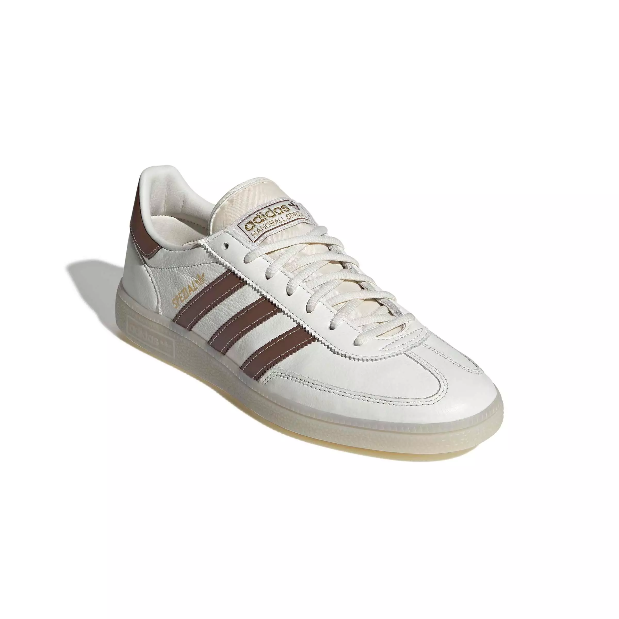 adidas Originals Handball Spezial "Core White/Preloved Brown/Off White" Men's Shoe - WHITE/BROWN/OFF WHITE